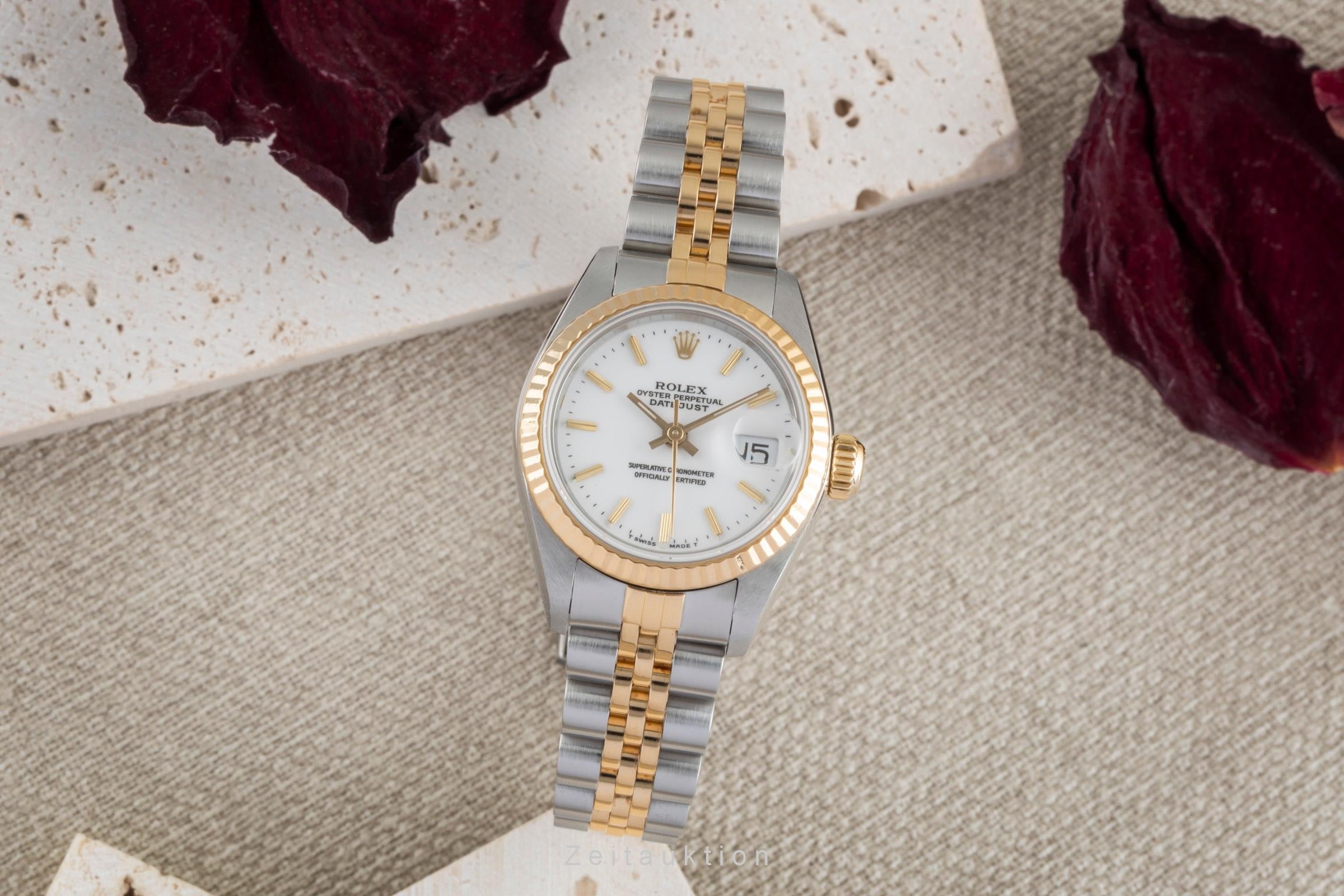 Rolex Lady Datejust acero / oro automático reloj para damas  69173  [2504748]