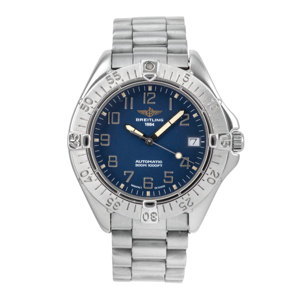 Breitling Colt 300M Automatik Datum Edelstahl Herrenuhr Ref. A17035  [2504749]