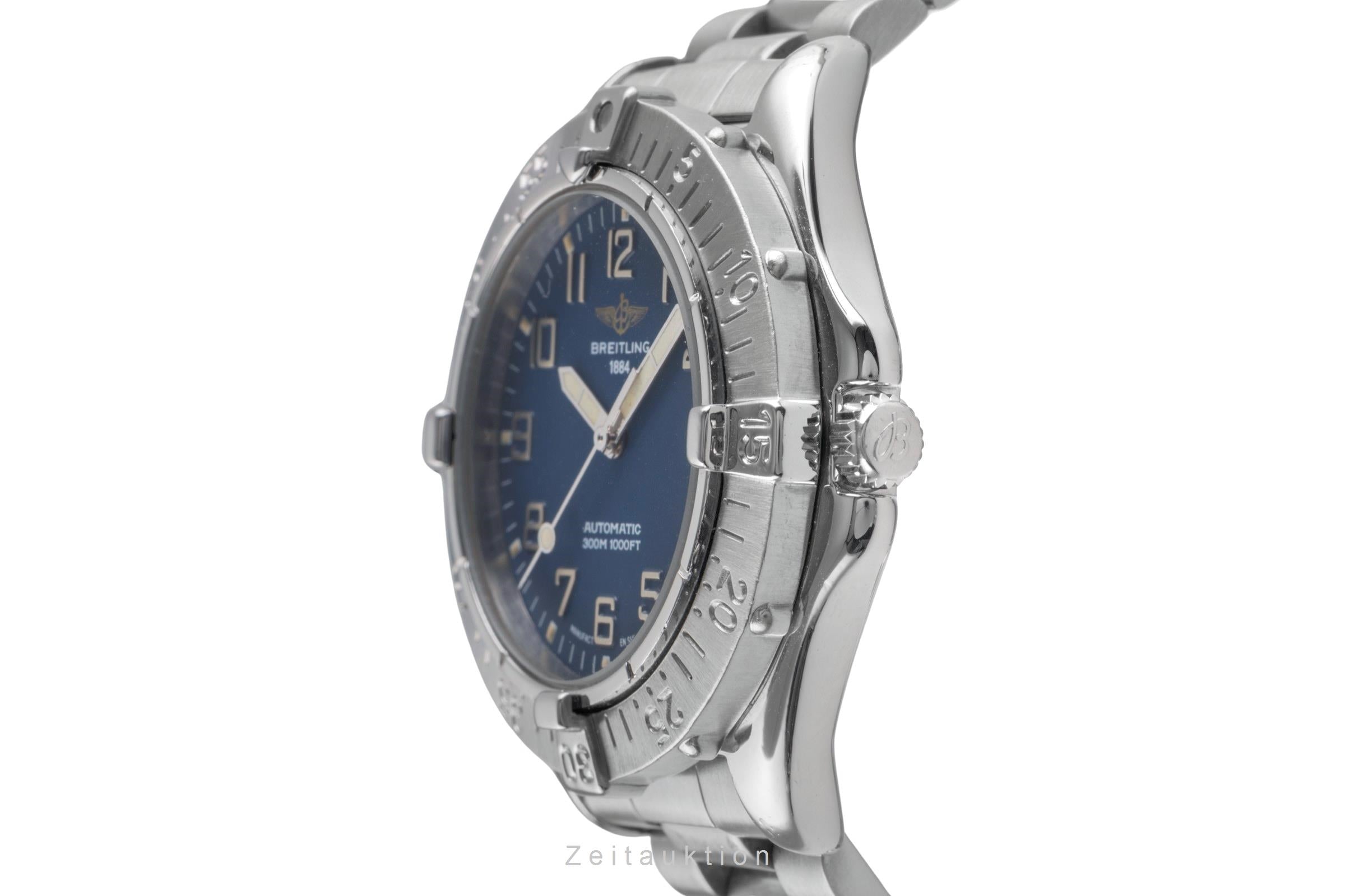 Breitling Colt 300M Automatik Datum Edelstahl Herrenuhr Ref. A17035  [2504749]