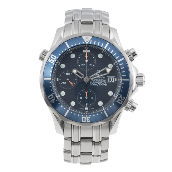 Omega Seamaster chronograph steel automatic men's watch 2599.80.00  [2504750]
