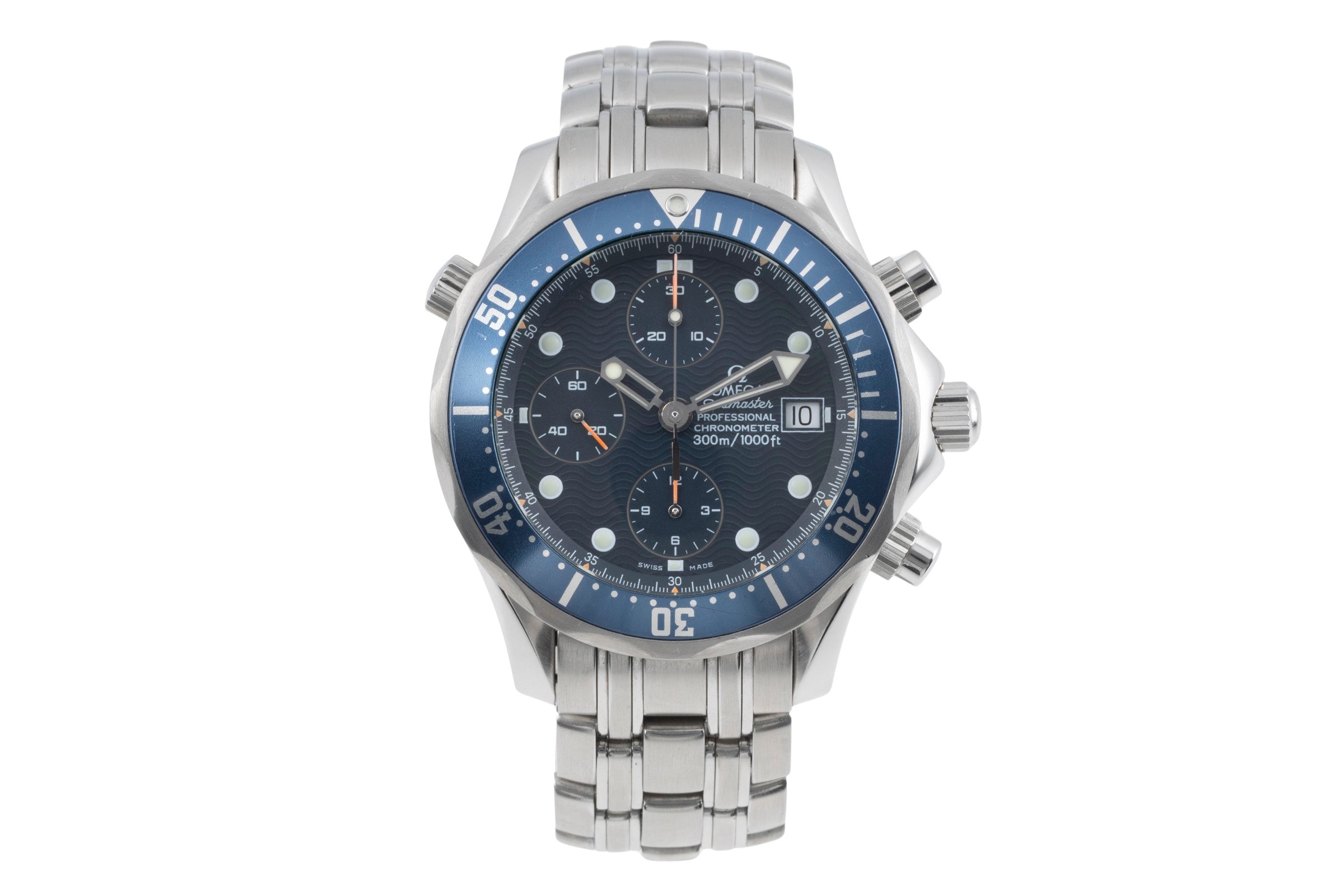 Omega Seamaster chronograph steel automatic men's watch 2599.80.00  [2504750]