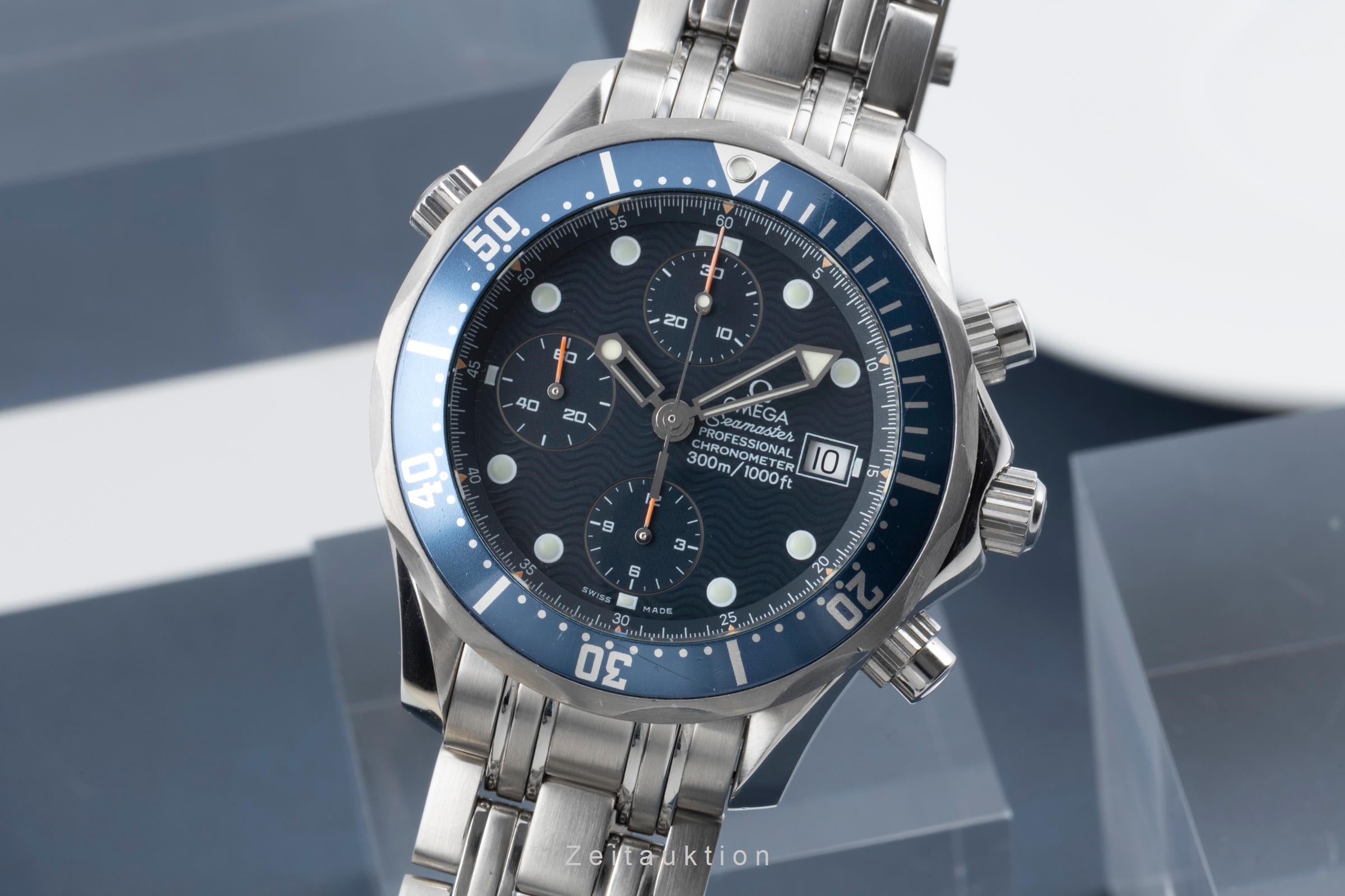 Omega Seamaster chronograph steel automatic men's watch 2599.80.00  [2504750]