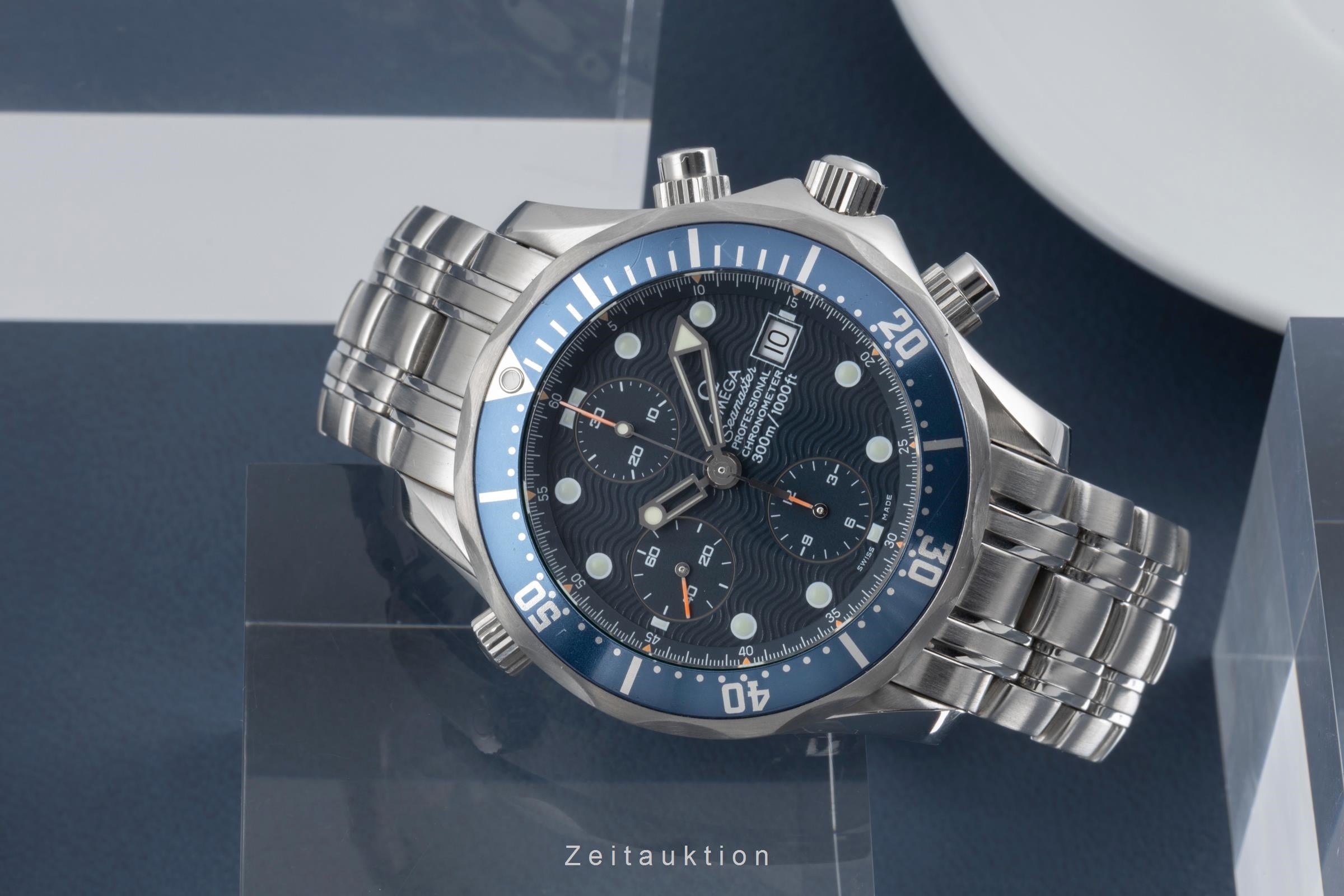 Omega Seamaster chronograph steel automatic men's watch 2599.80.00  [2504750]