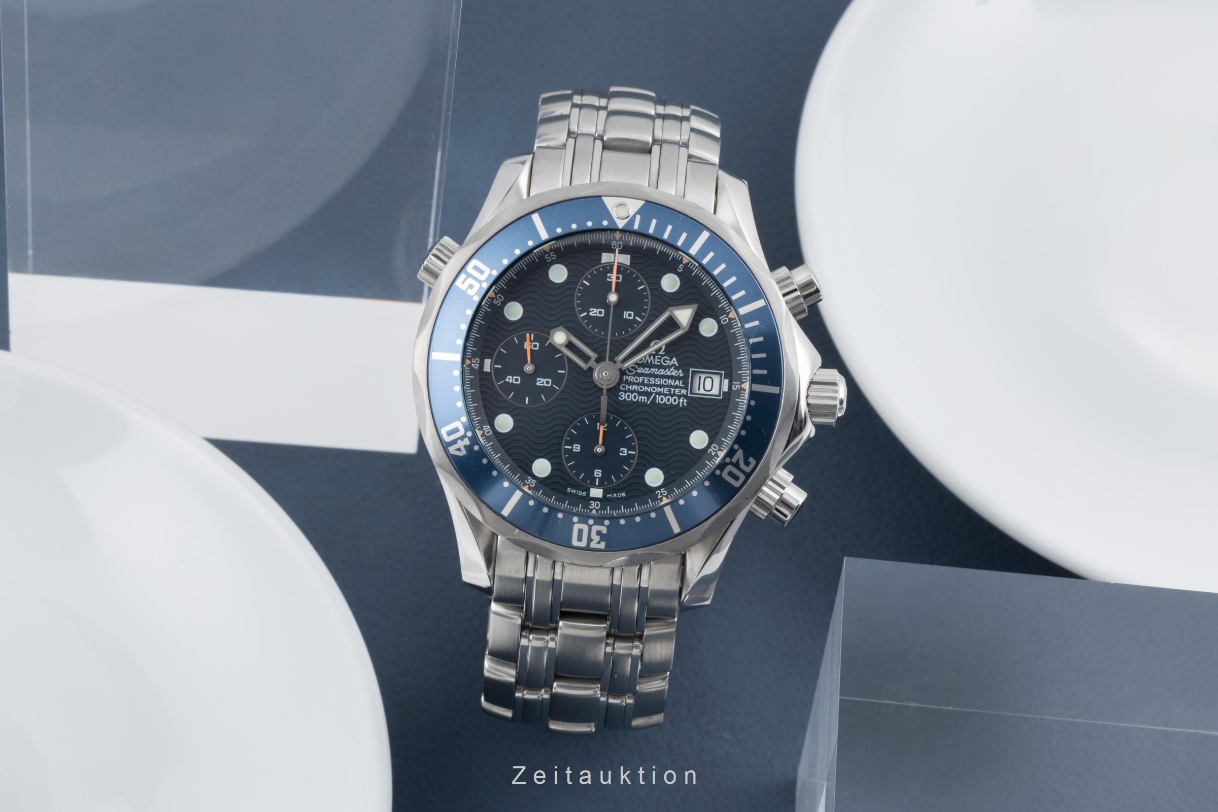 Omega Seamaster chronograph steel automatic men's watch 2599.80.00  [2504750]
