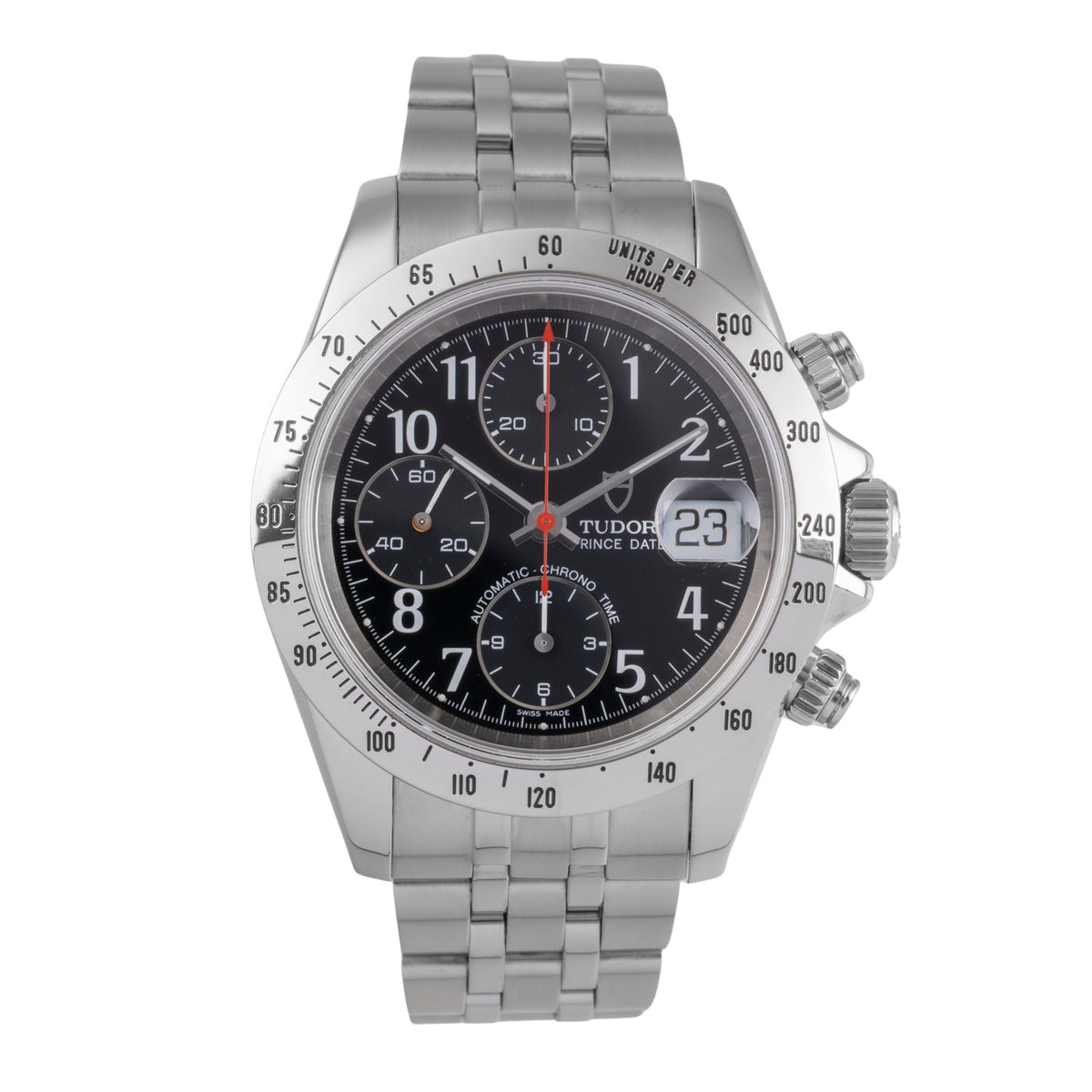 Tudor Prince Date chronograph steel automatic Ref. 79280P 