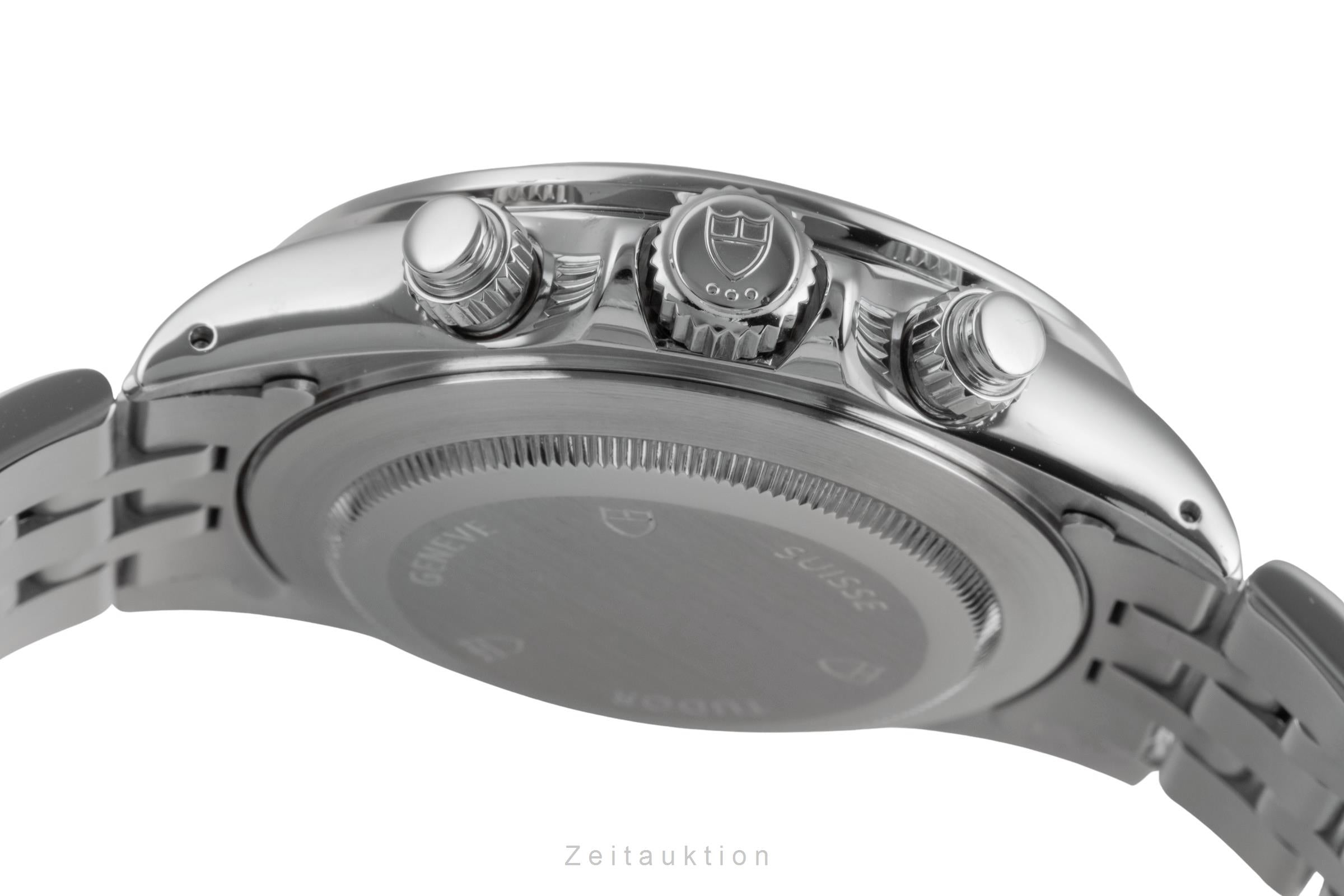 Tudor Prince Date chronographe acier automatique montre pour hommes 79280P  [2504751]