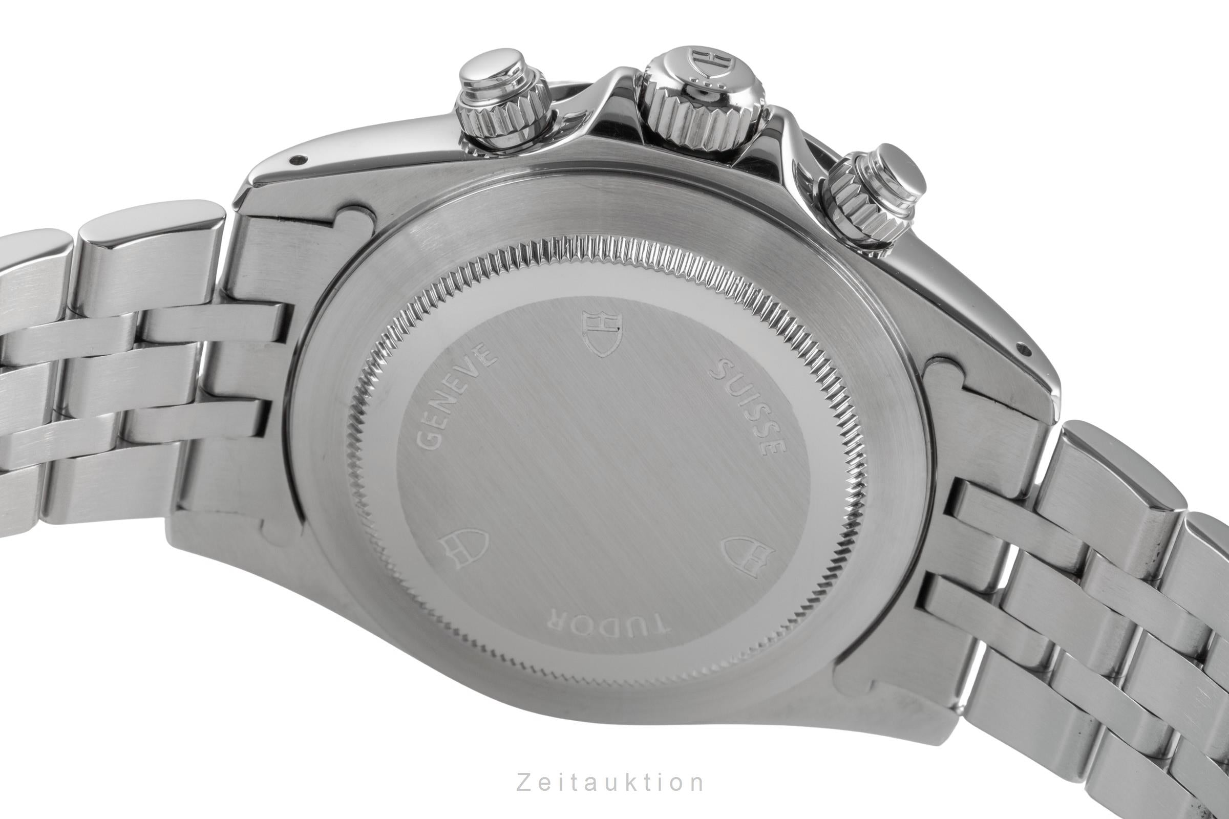 Tudor Prince Date chronographe acier automatique montre pour hommes 79280P  [2504751]