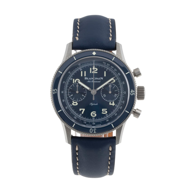 Blancpain Air Command chronograph titanium automatic men's watch AC02-12B40-63B LP: 22050EUR  [2504752]