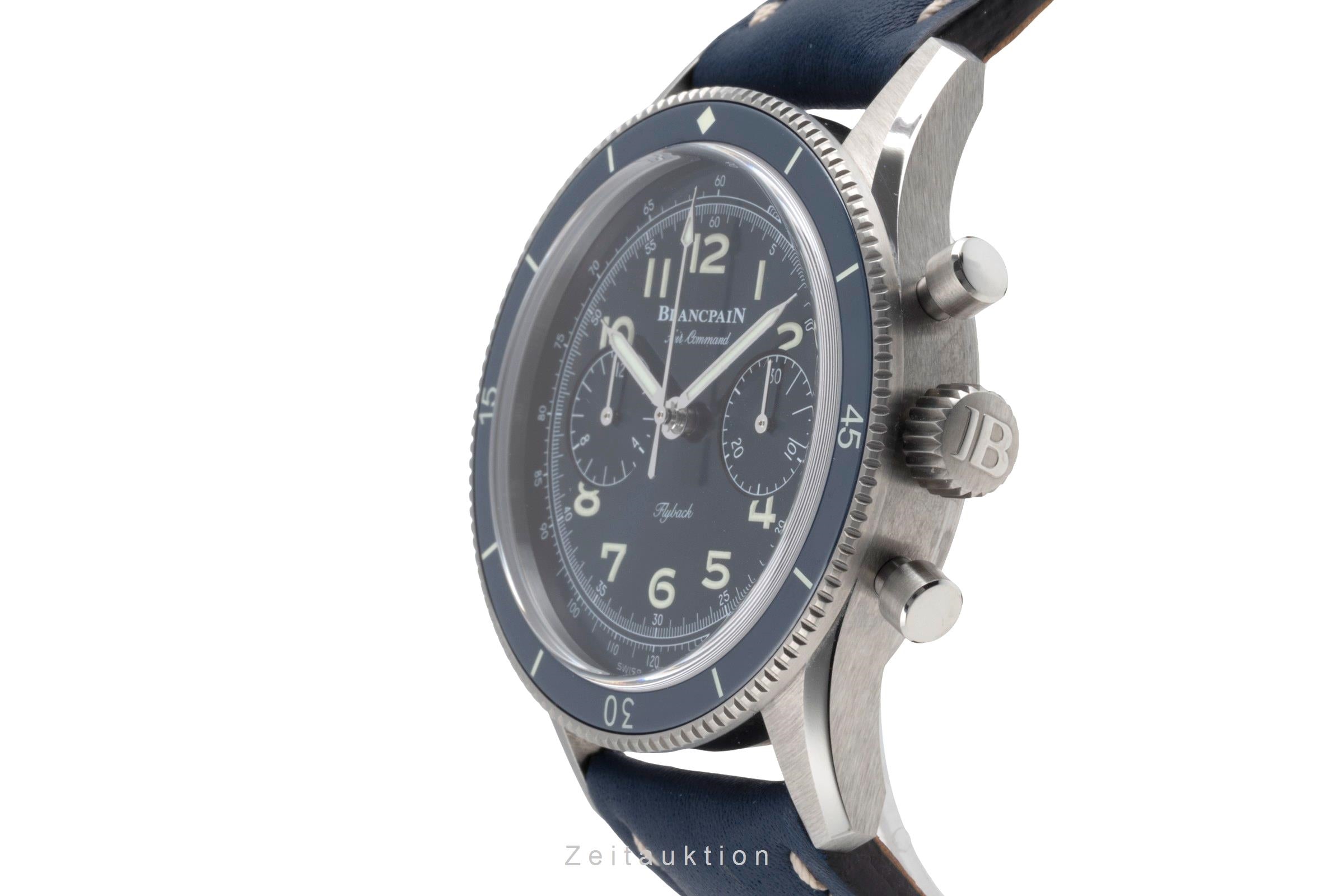 Blancpain Air Command chronograph titanium automatic men's watch AC02-12B40-63B LP: 22050EUR  [2504752]