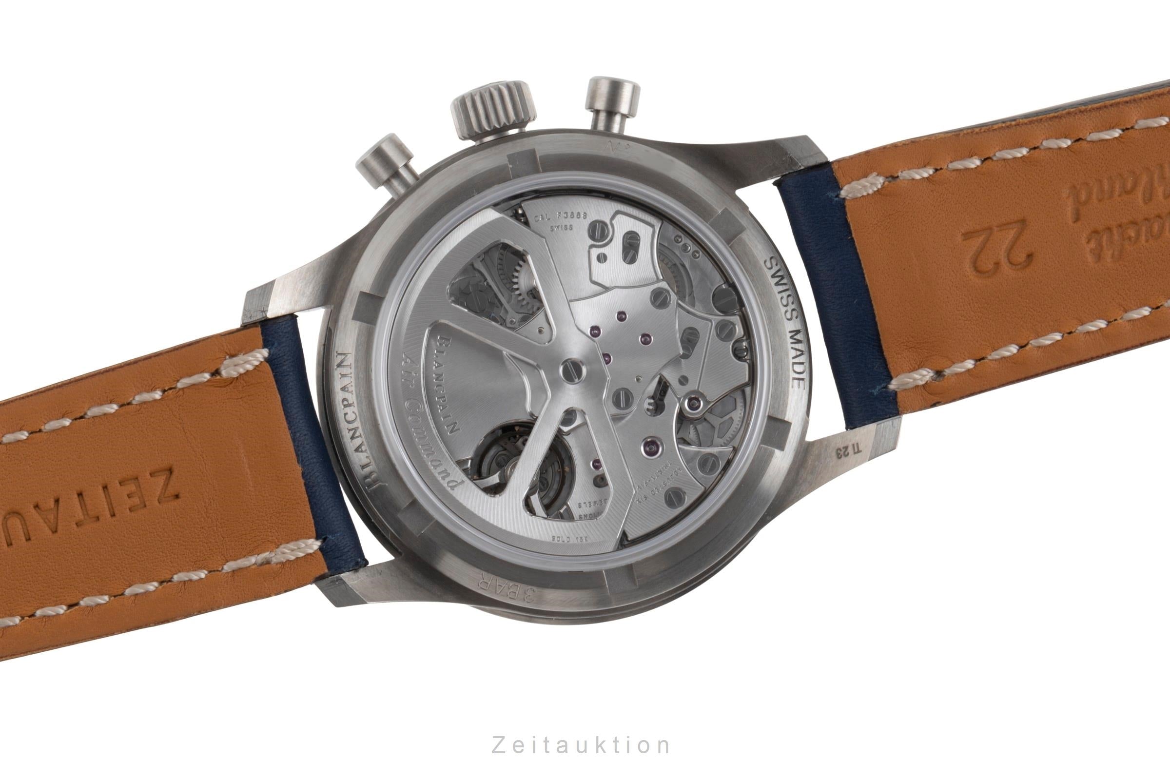 Blancpain Air Command chronograph titanium automatic men's watch AC02-12B40-63B LP: 22050EUR  [2504752]