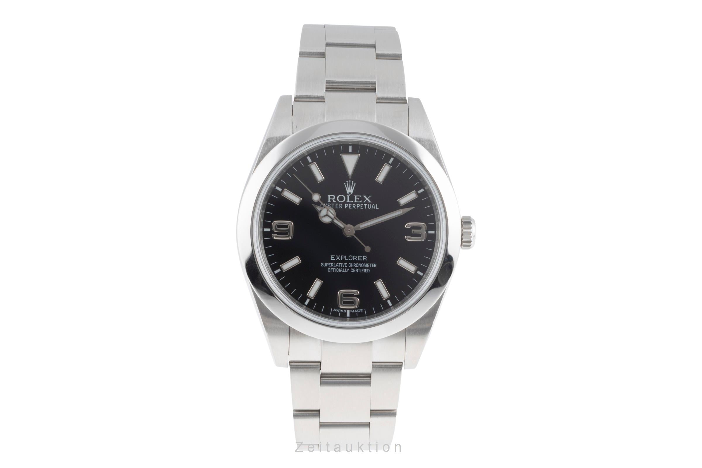 Rolex Explorer steel automatic men's watch 214270  [2504753]