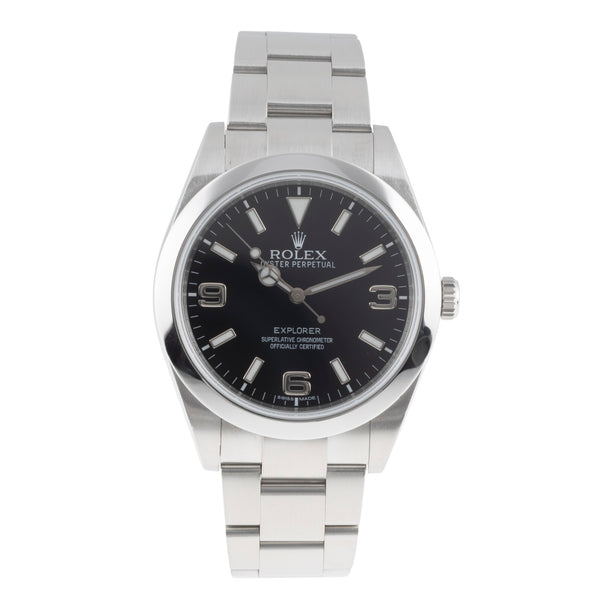 Rolex Explorer steel automatic men's watch 214270  [2504753]