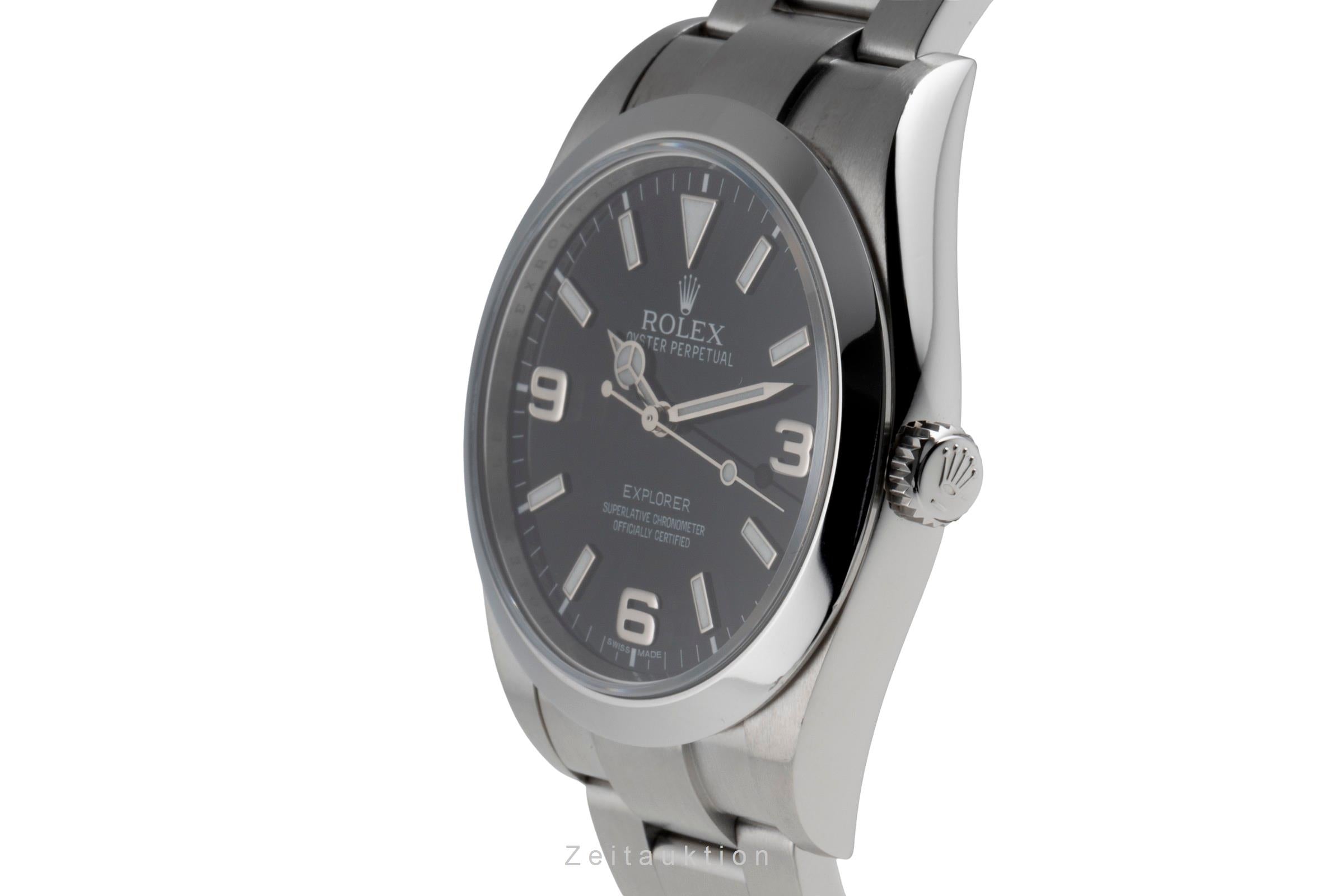 Rolex Explorer steel automatic men's watch 214270  [2504753]