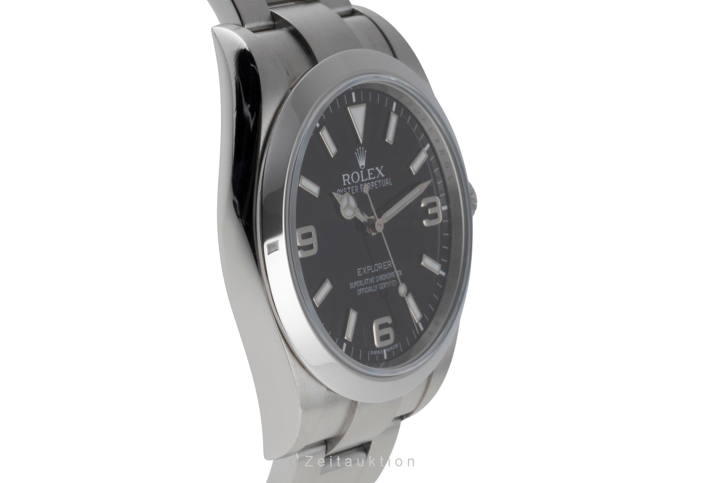 Rolex Explorer steel automatic men's watch 214270  [2504753]
