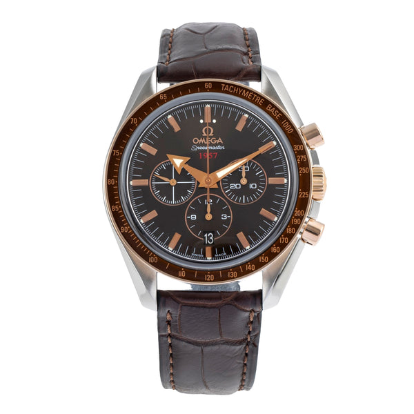 Omega Speedmaster cronografo acciaio / oro automatismo orologio da uomo 321.93.42.50.13.001  [2504754]