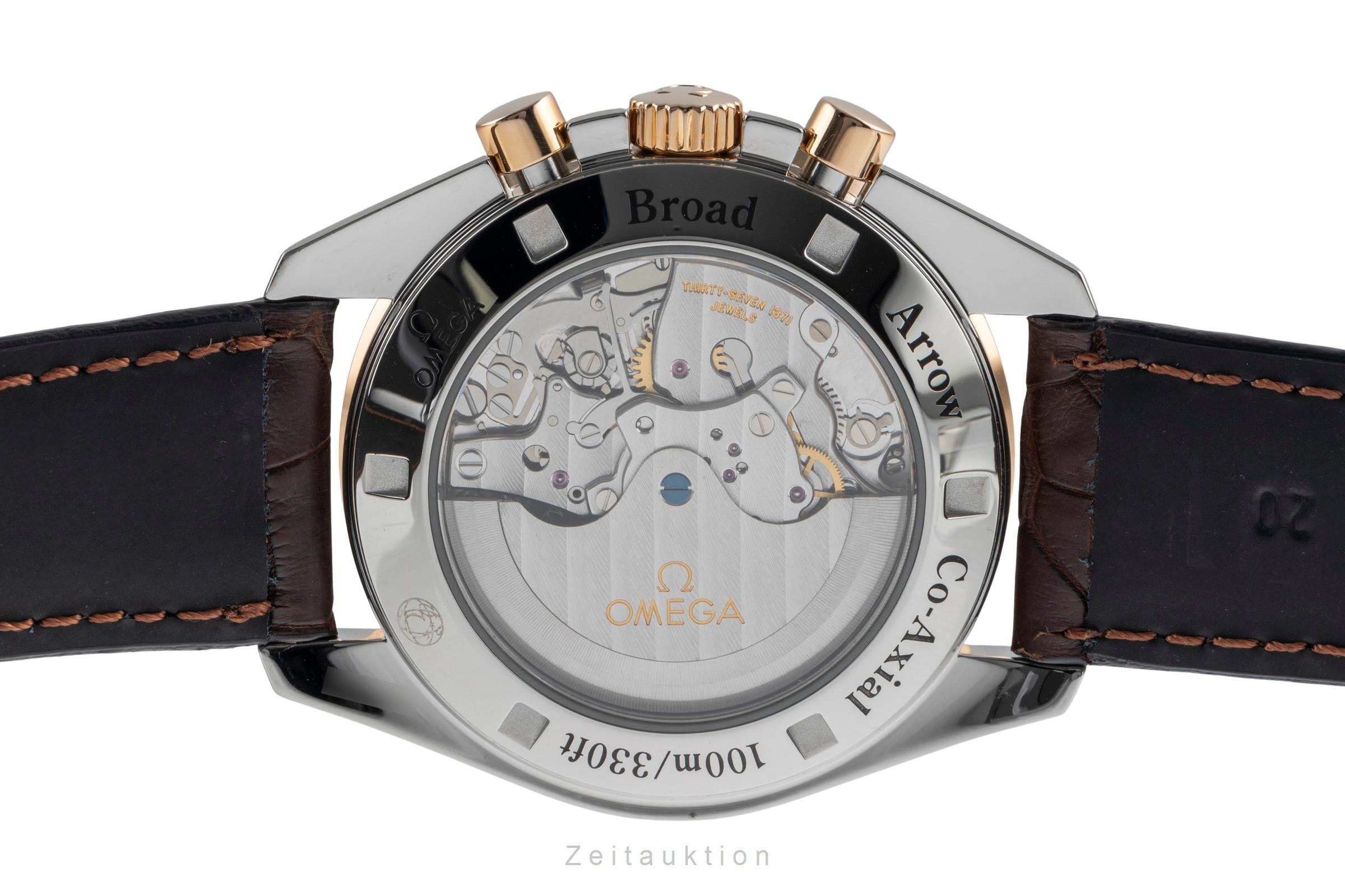 Omega Speedmaster cronografo acciaio / oro automatismo orologio da uomo 321.93.42.50.13.001  [2504754]