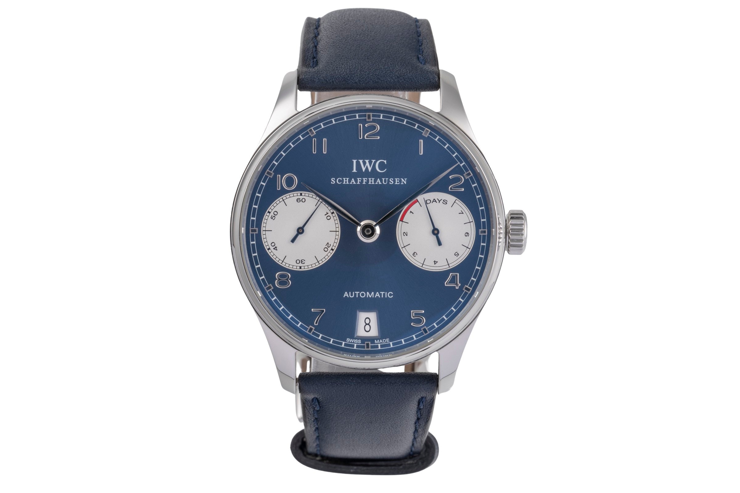 IWC Portugieser acier automatique montre pour hommes IW500112  [2504755]