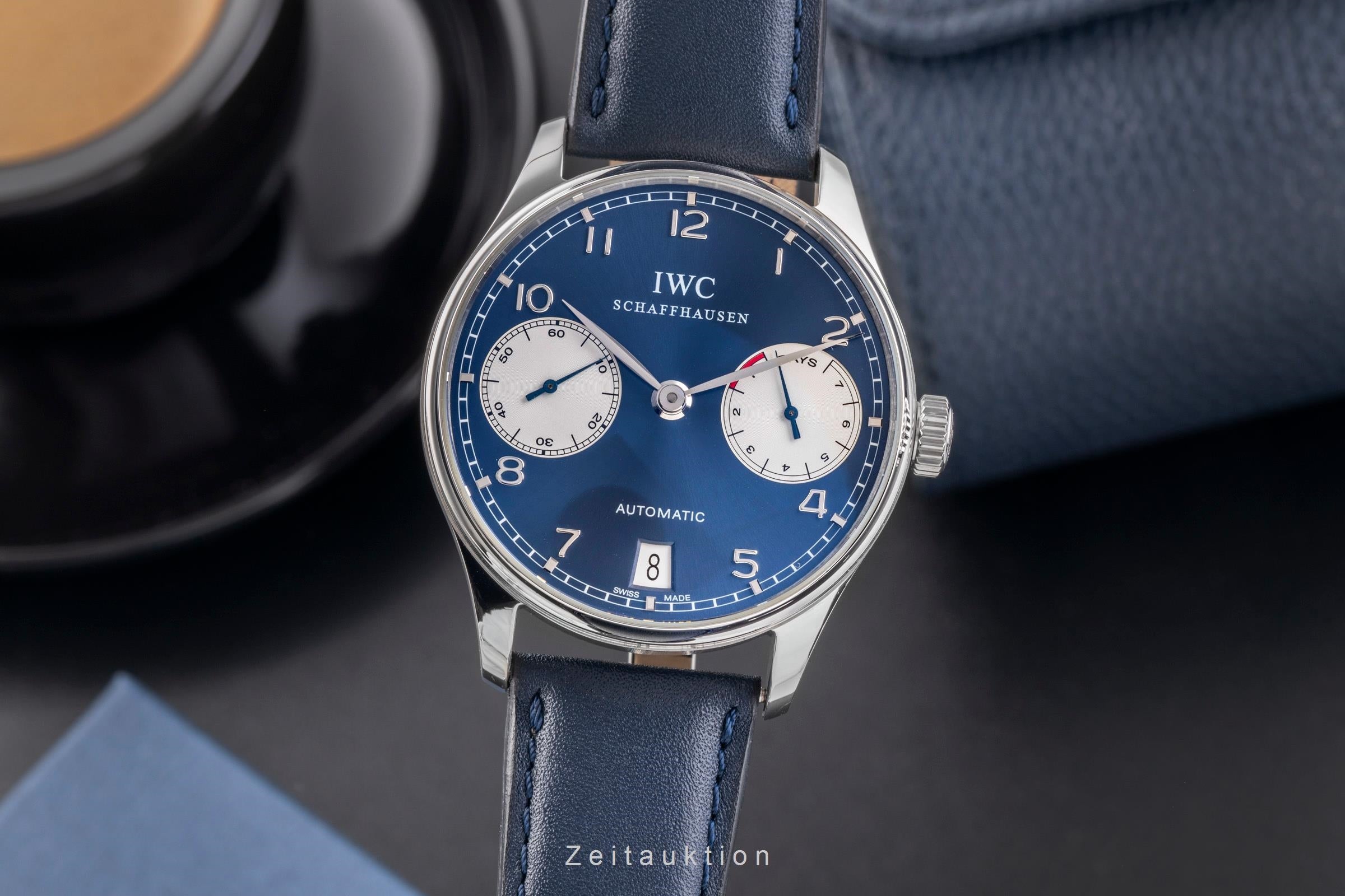 IWC Portugieser acier automatique montre pour hommes IW500112  [2504755]