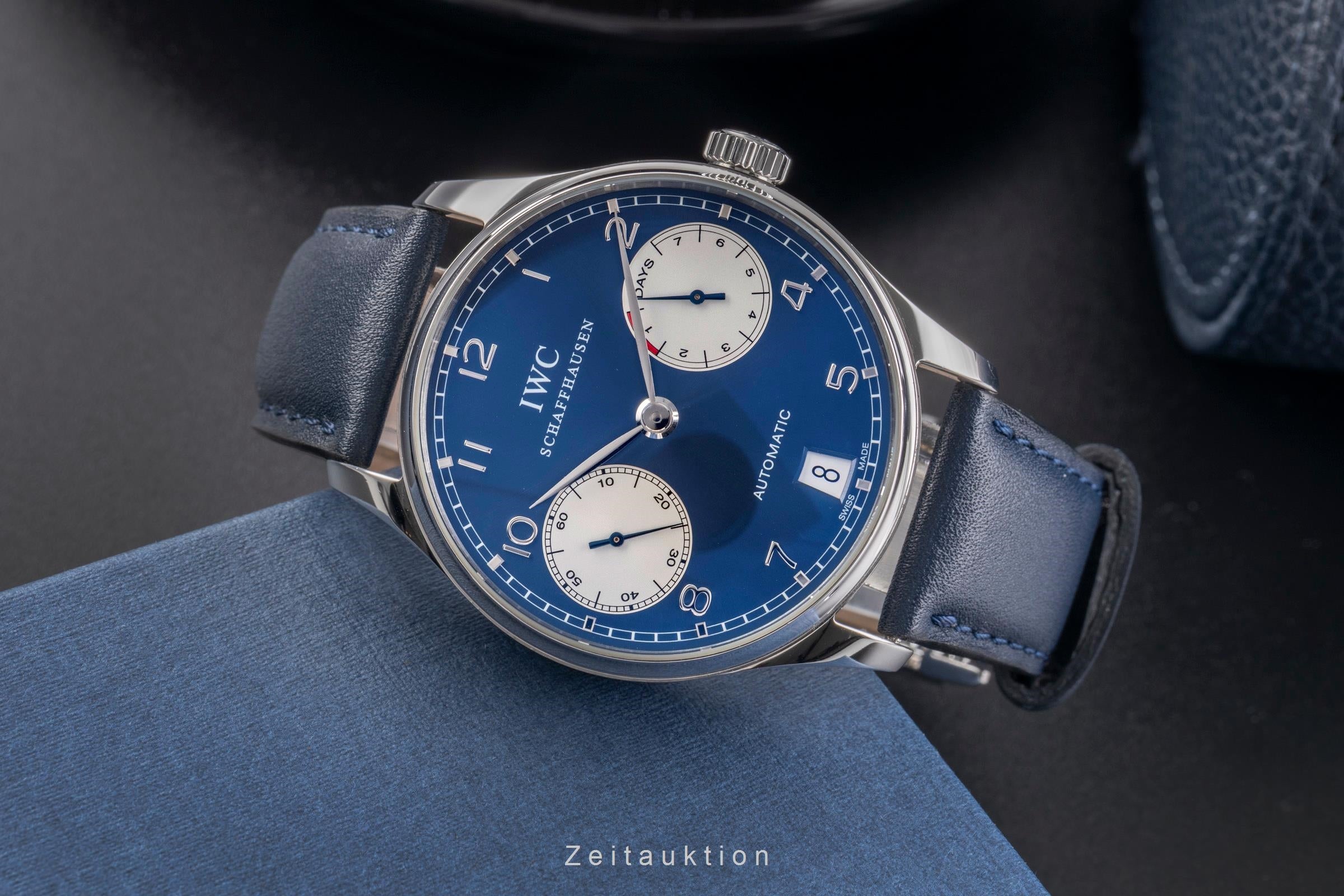 IWC Portugieser acier automatique montre pour hommes IW500112  [2504755]