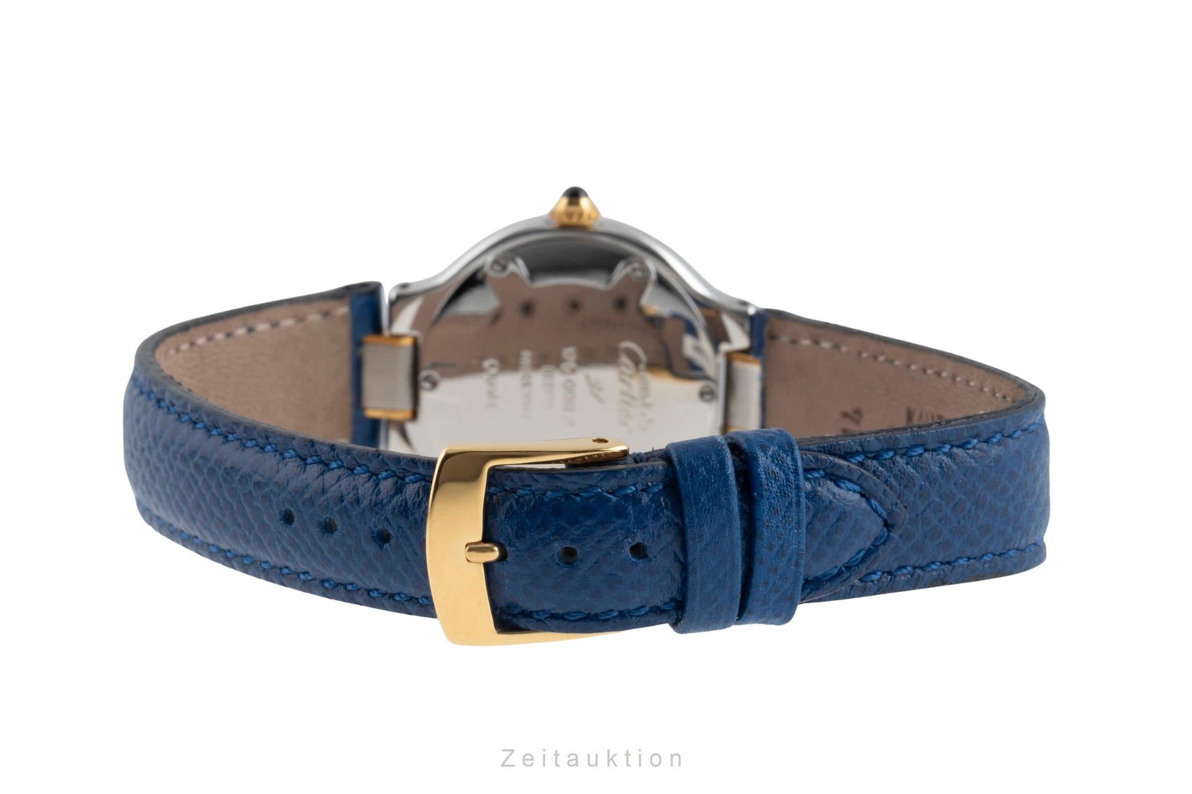 Cartier Must De Cartier 21 acero / banado en oro cuarzo reloj para damas  W10051F4  [2504757]