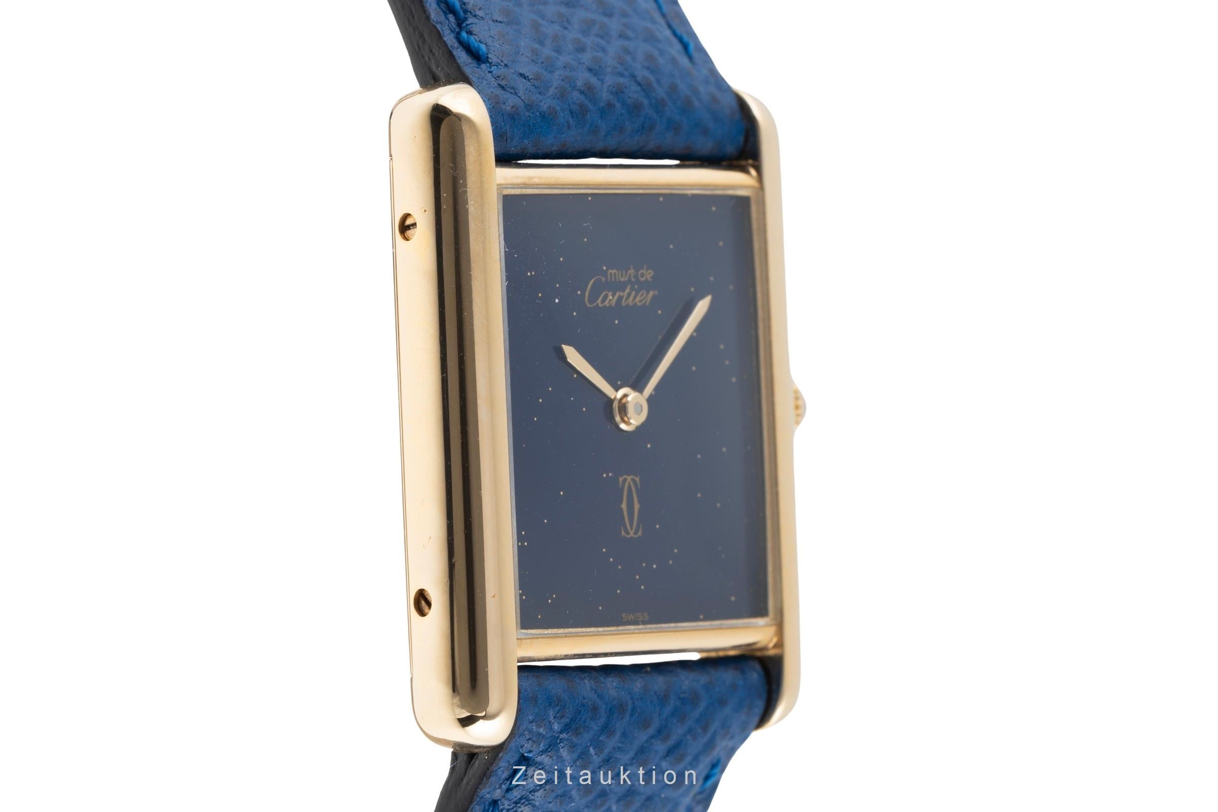 Cartier Tank silver-gilt manual winding unisex 6  [2504758]