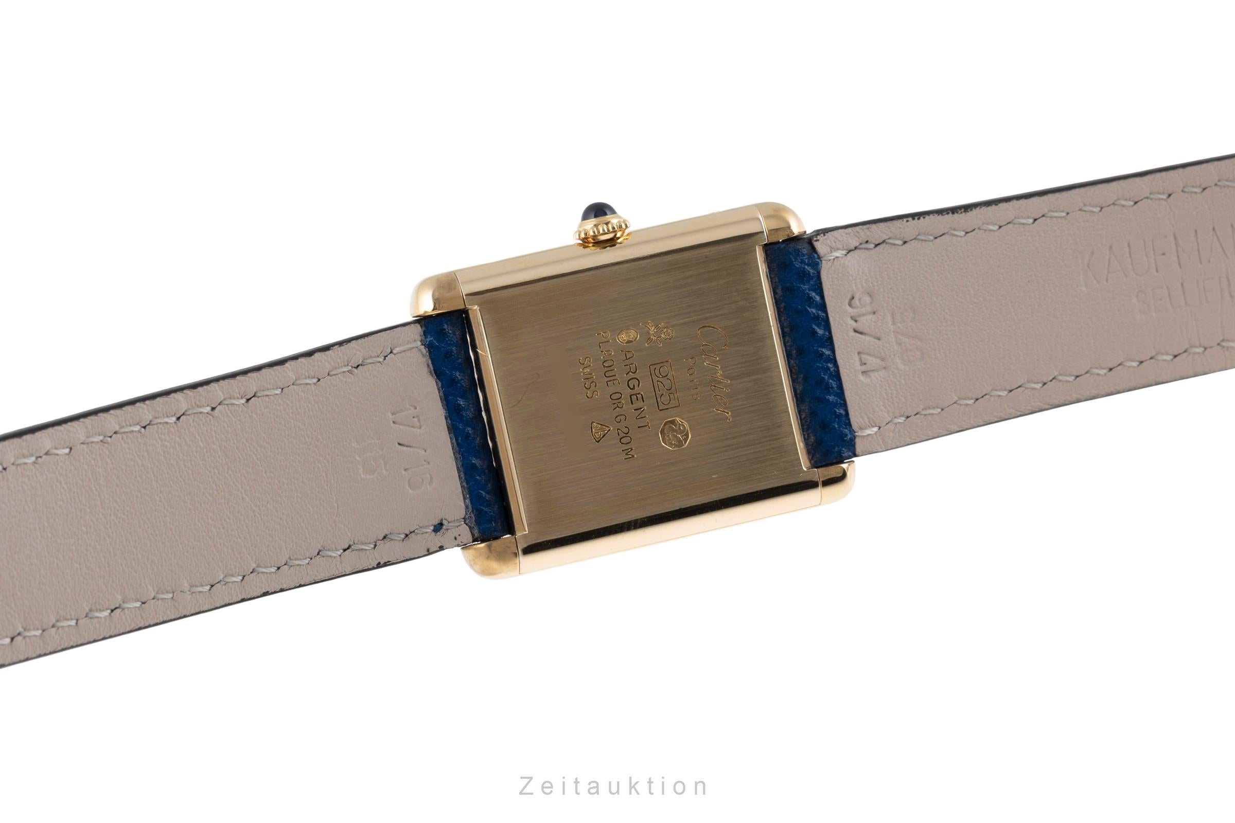 Cartier Tank silver-gilt manual winding unisex 6  [2504758]
