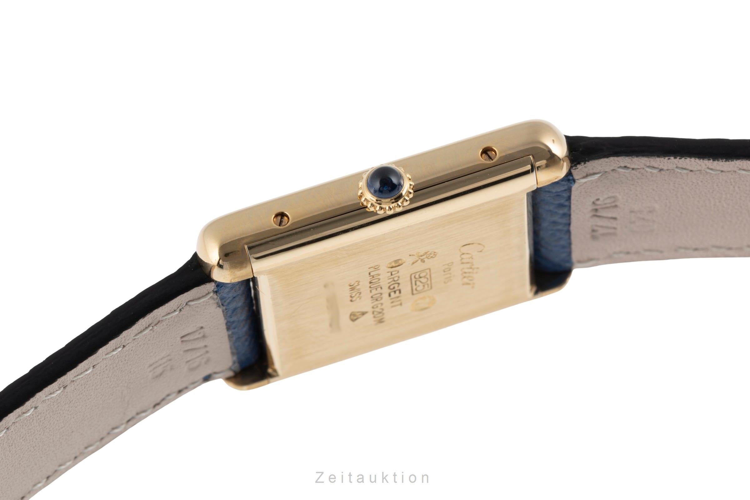 Cartier Tank silver-gilt manual winding unisex 6  [2504758]