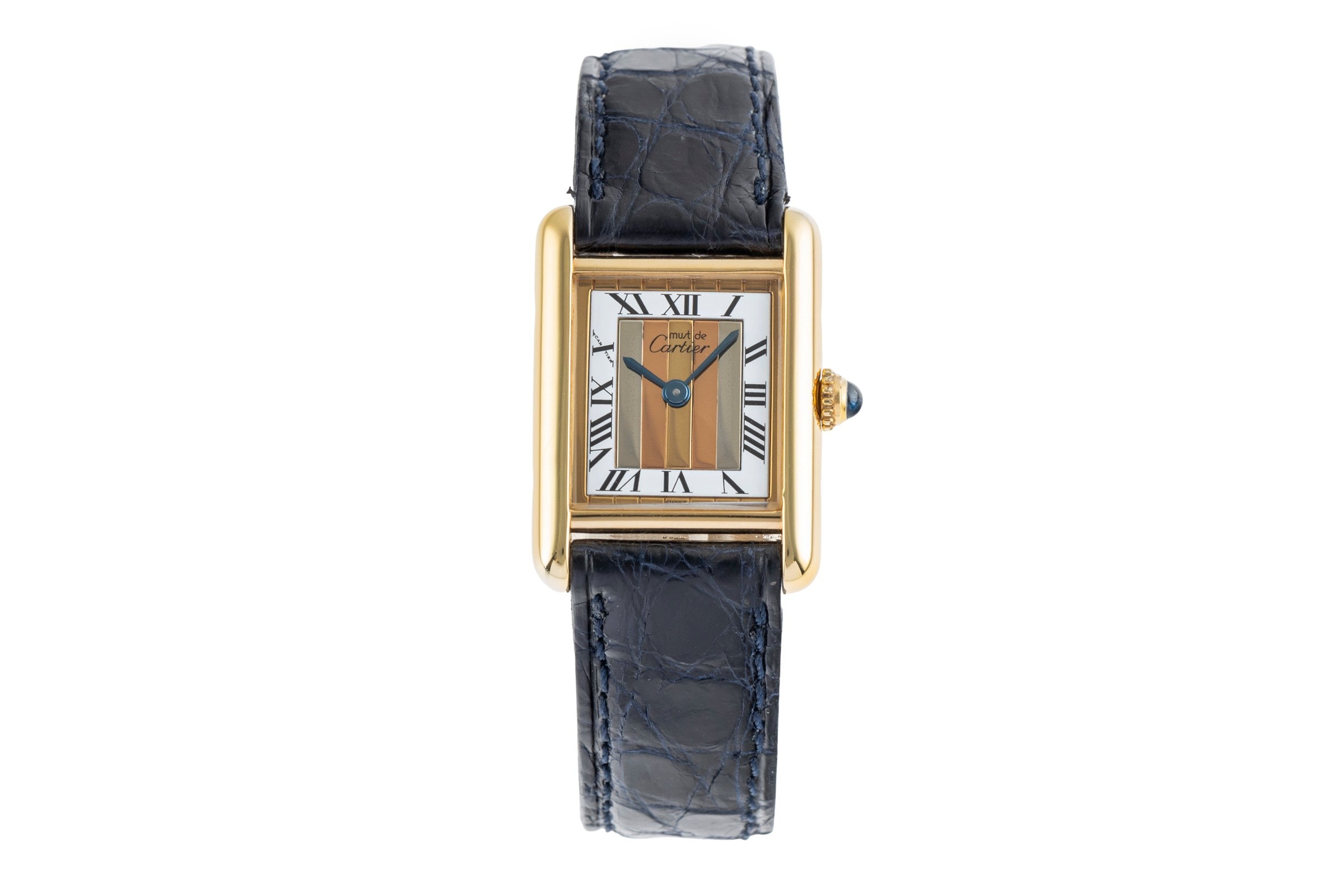 Cartier Tank argent doré quartz montre pour femmes 5057001  [2504759]