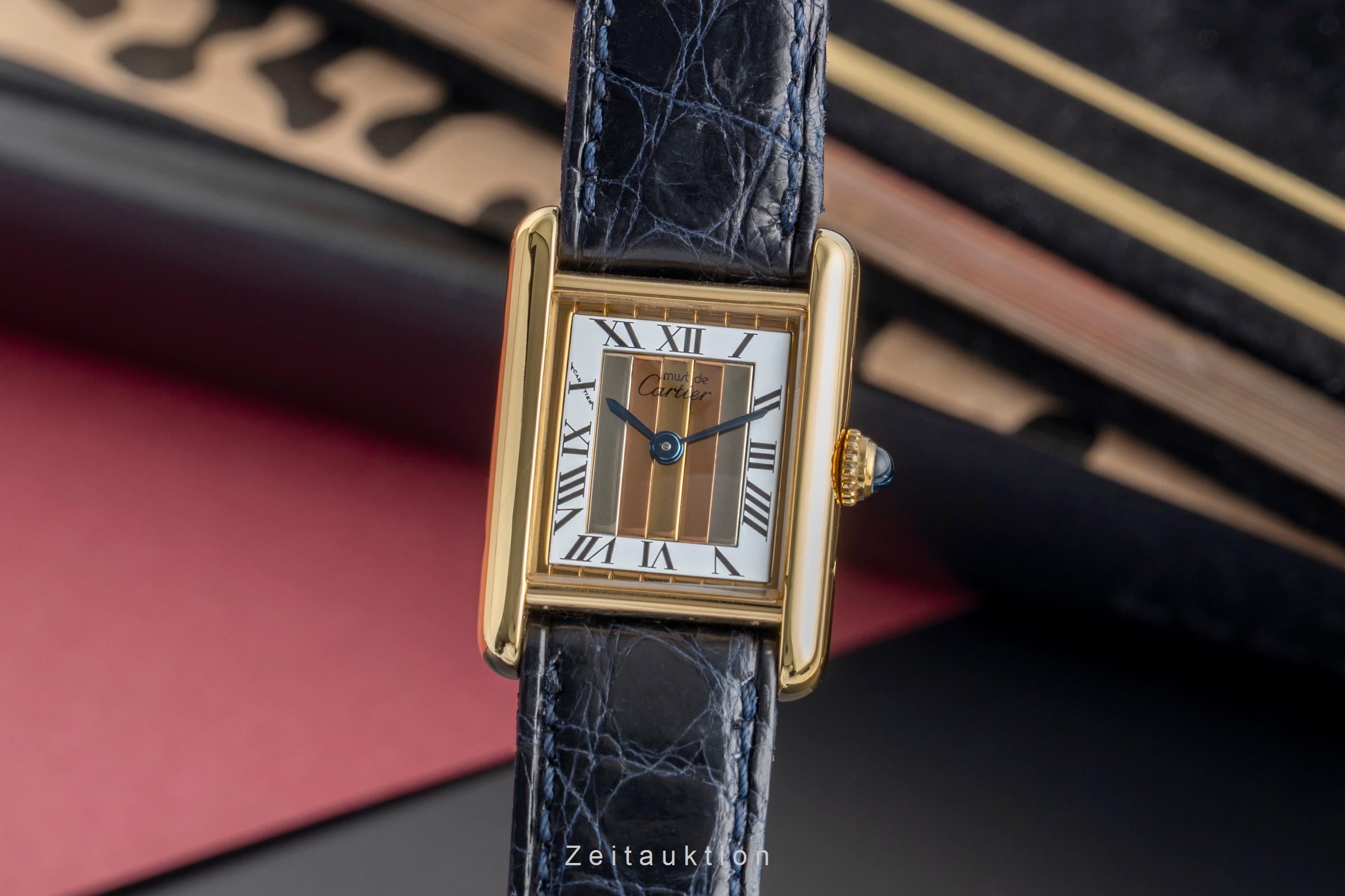 Cartier Tank silver-gilt quartz 057 5057001 2504759