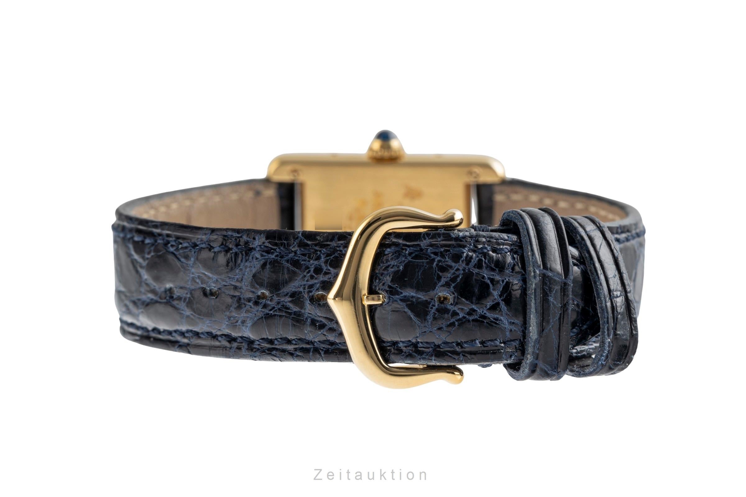 Cartier Tank argent doré quartz montre pour femmes 5057001  [2504759]