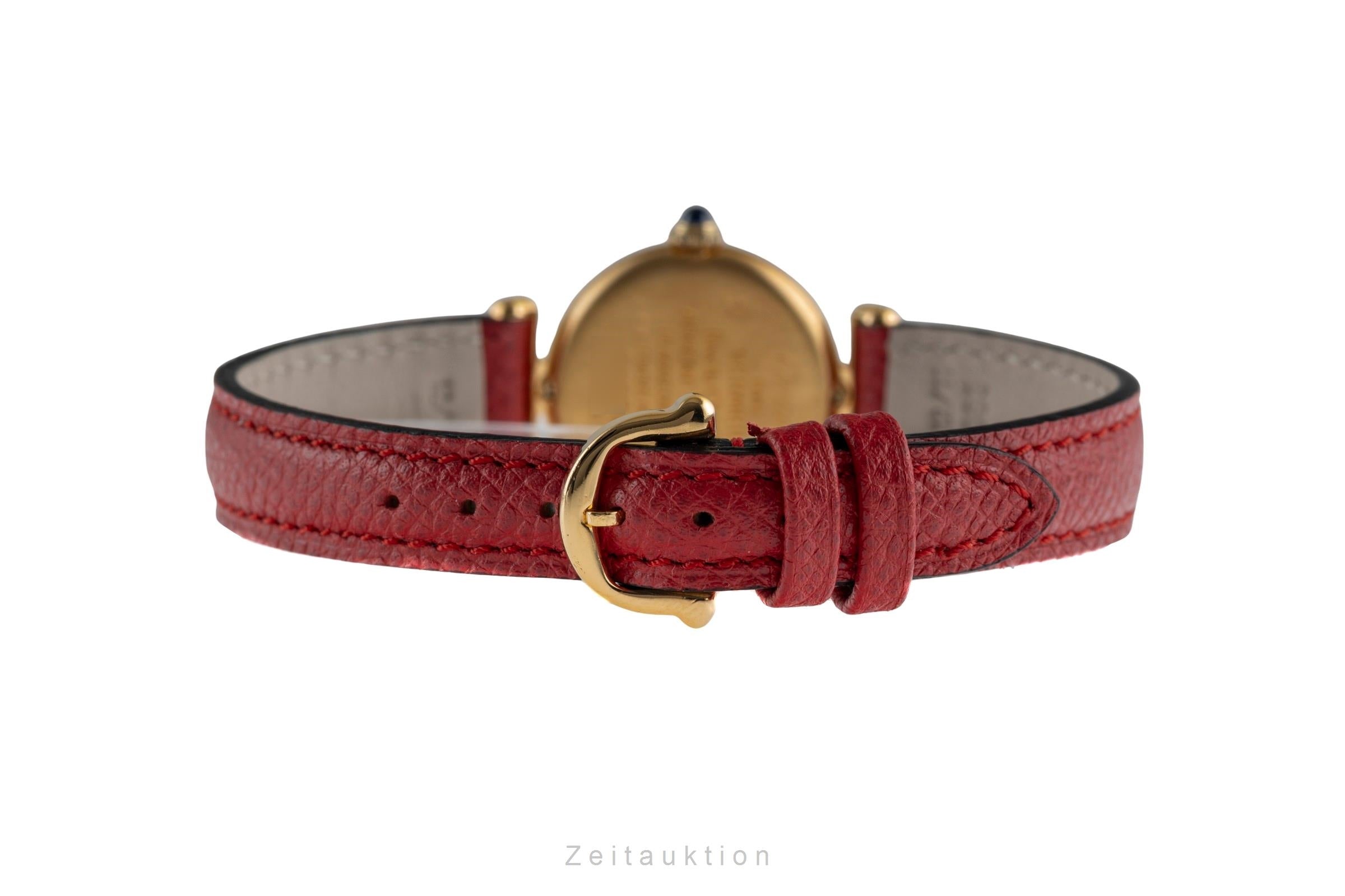 Cartier Colisée must de Cartier Vermeil "Ivory Roman Dial" Damenuhr Ref. 590002 [2504761]