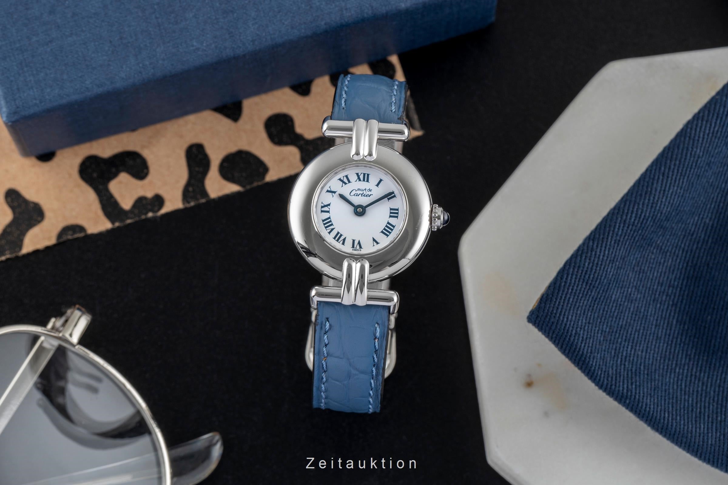 Cartier Colisee argent quartz montre pour femmes W1001665, 690002  [2504762]