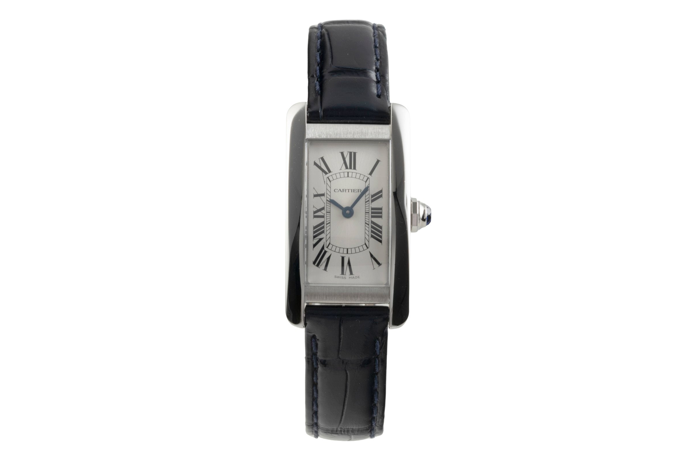 Cartier Tank Américaine acier quartz montre pour femmes WSTA0043, 4274 LP: 4550EUR  [2504763]