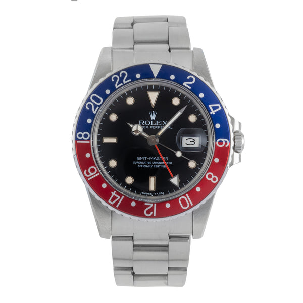 Rolex GMT-Master steel automatic men's watch 16750 Vintage  [2504768]