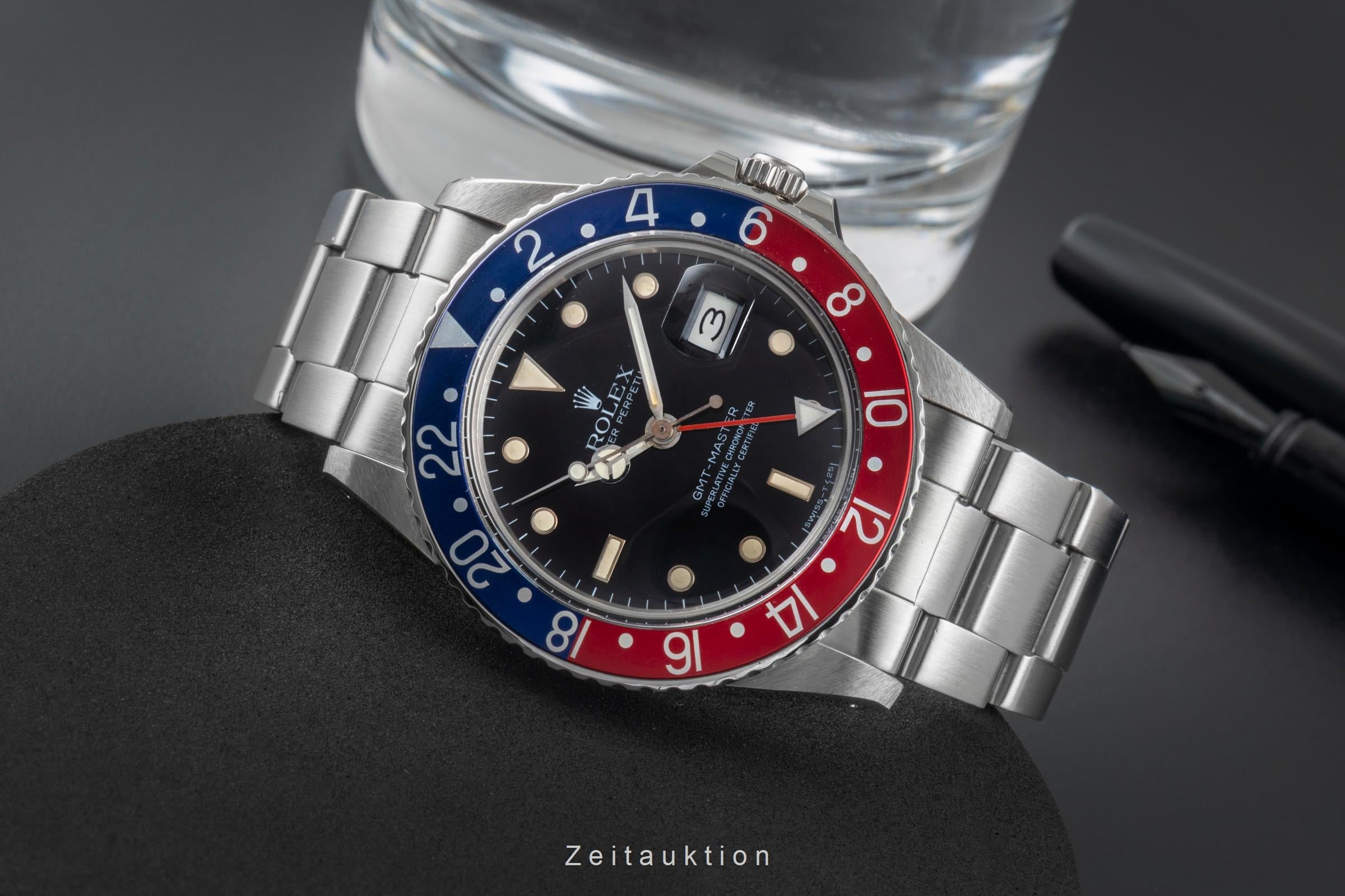 Rolex GMT-Master steel automatic men's watch 16750 Vintage  [2504768]
