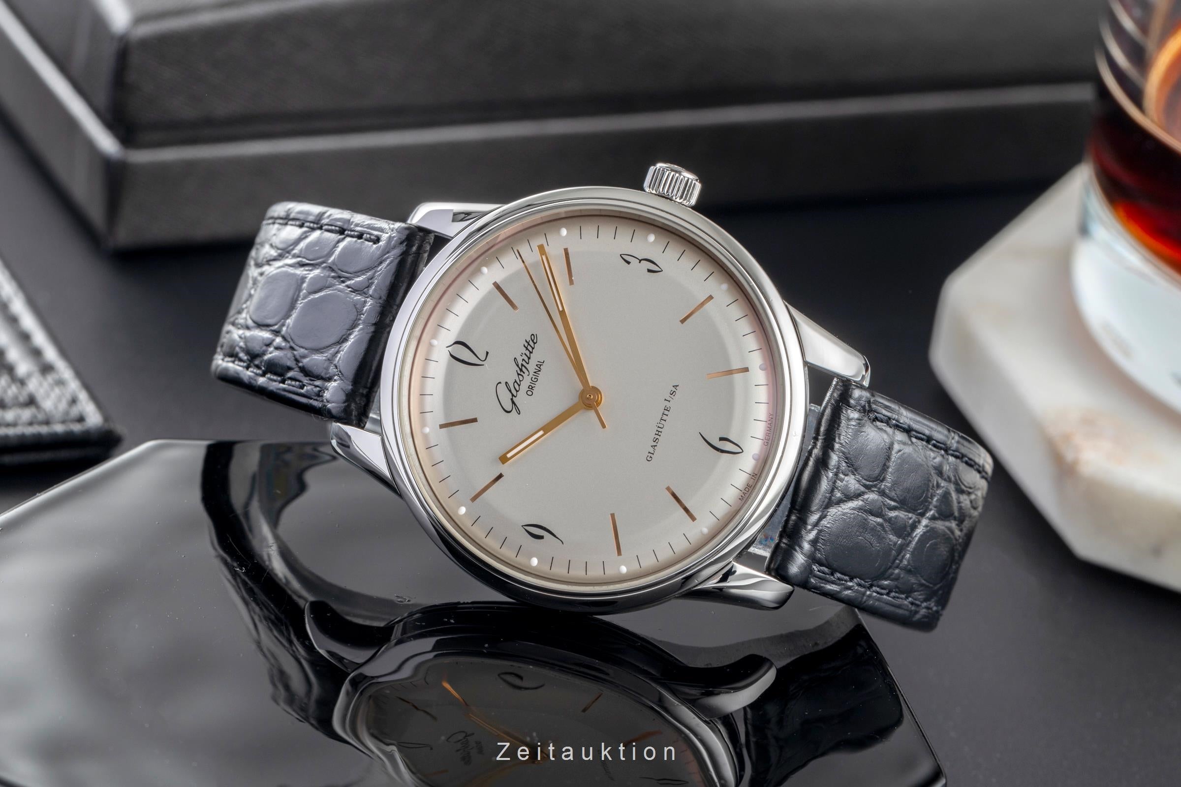 Glashütte Original Sixties Stahl Automatik Ref.1-39-52-01-02-04 B&P 2017 [2504769]