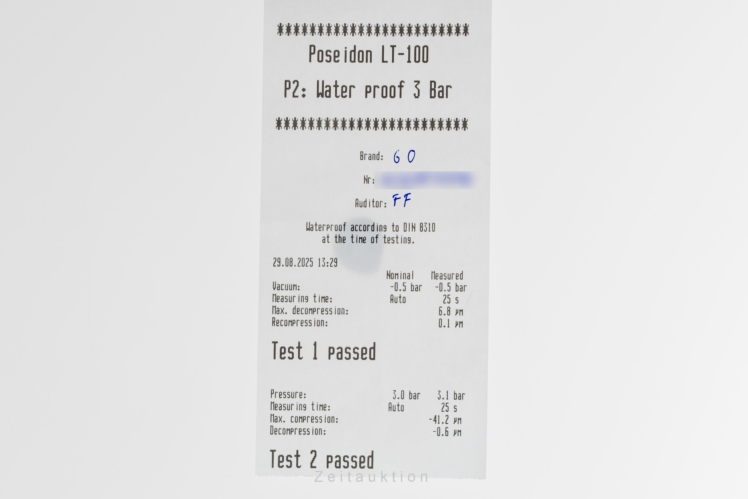 Glashütte Original Sixties Stahl Automatik Ref.1-39-52-01-02-04 B&P 2017 [2504769]