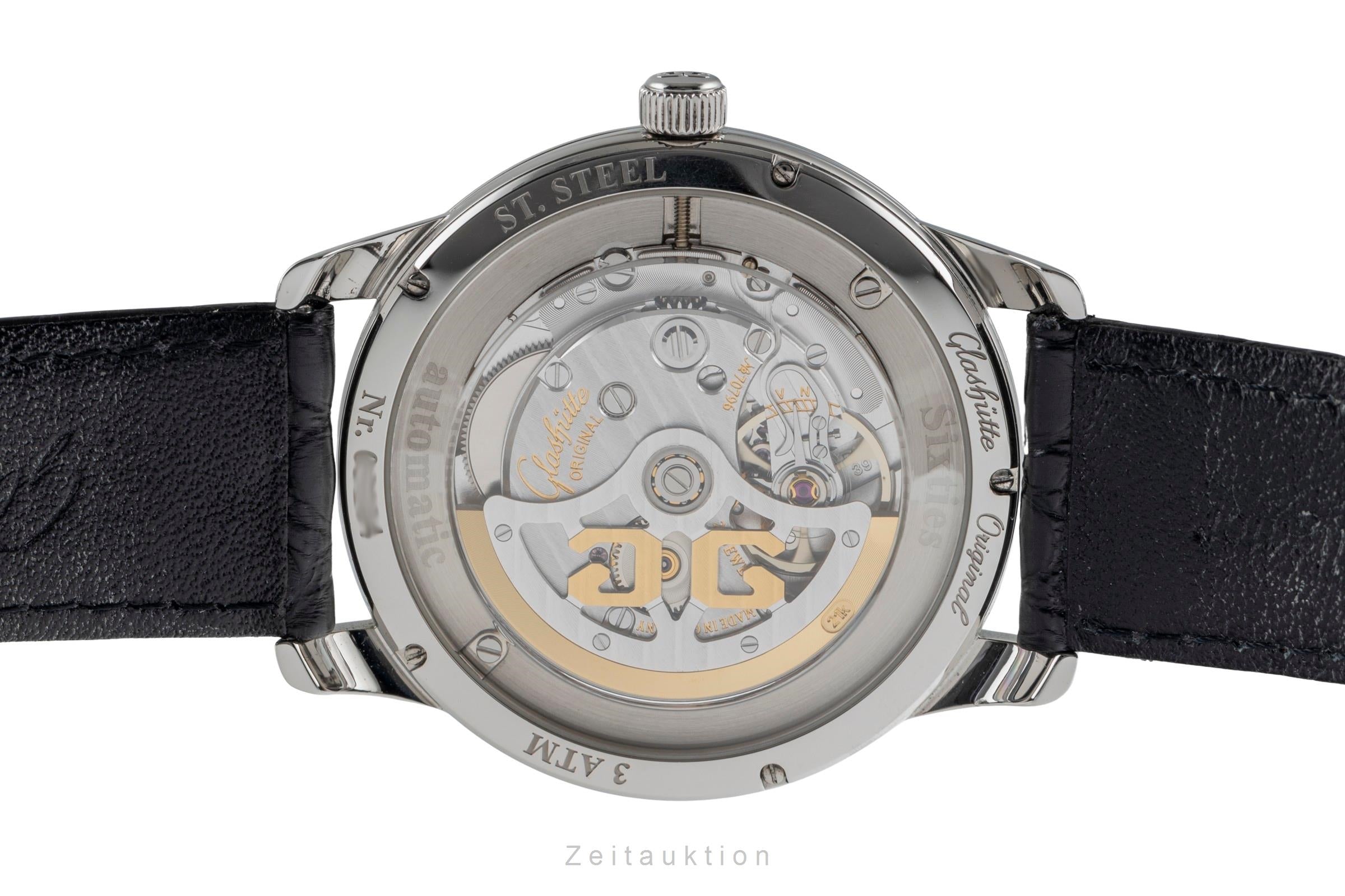 Glashütte Original Sixties Stahl Automatik Ref.1-39-52-01-02-04 B&P 2017 [2504769]