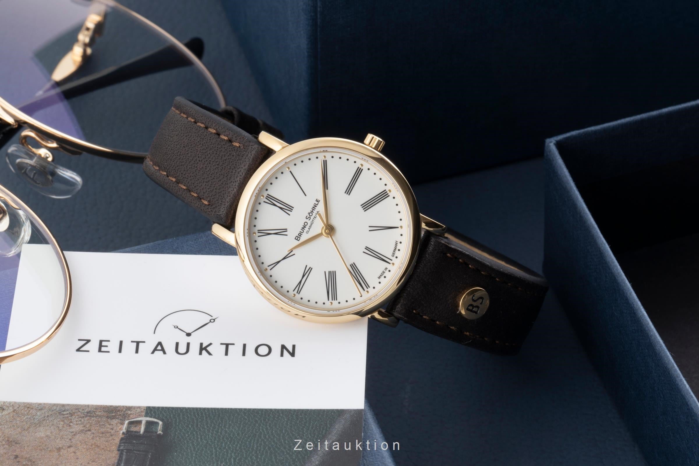 Bruno Söhnle Glashütte Nabucco gilt / steel quartz women's watch 17-33045-137  [2504771]