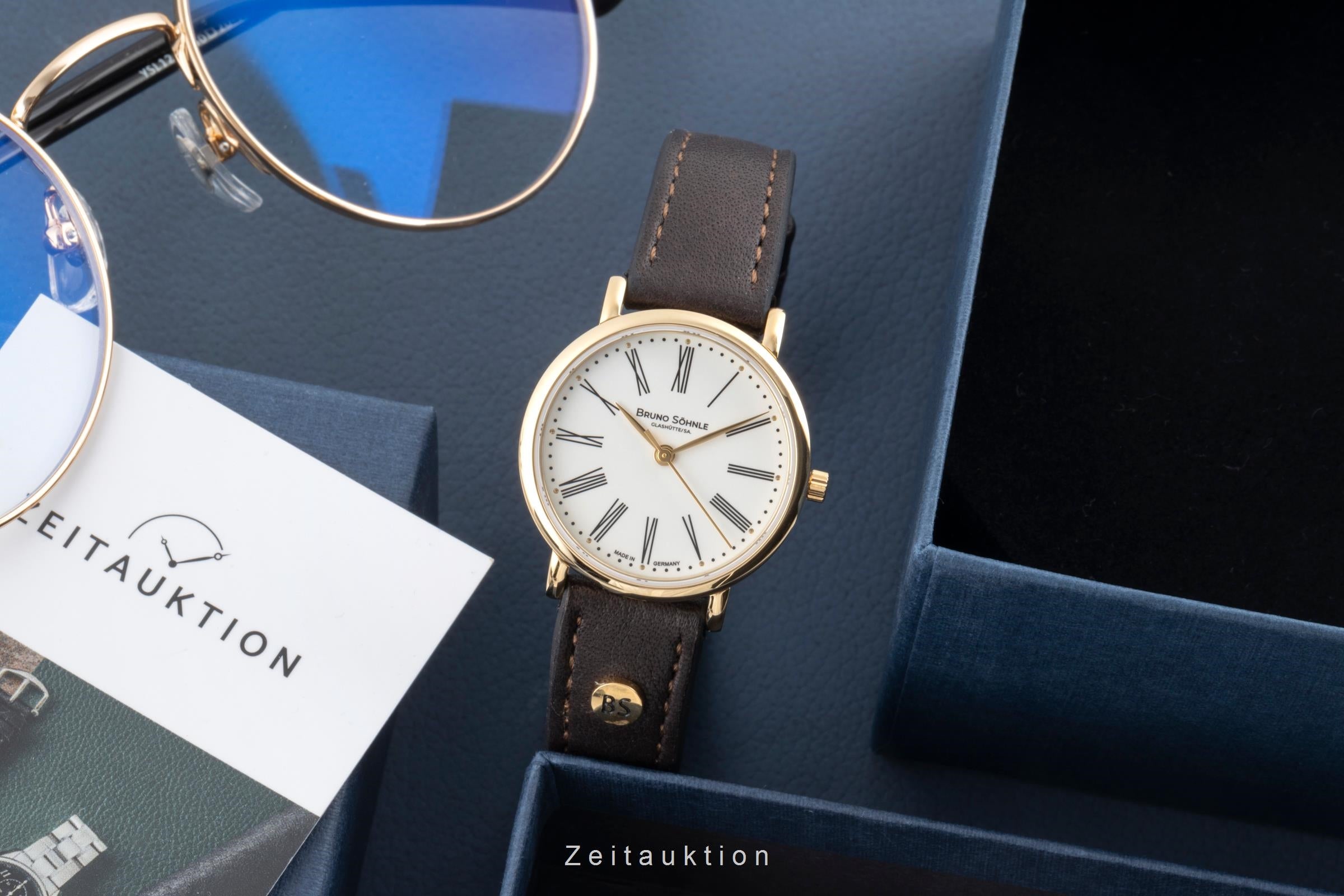 Bruno Söhnle Glashütte Nabucco gilt / steel quartz women's watch 17-33045-137  [2504771]