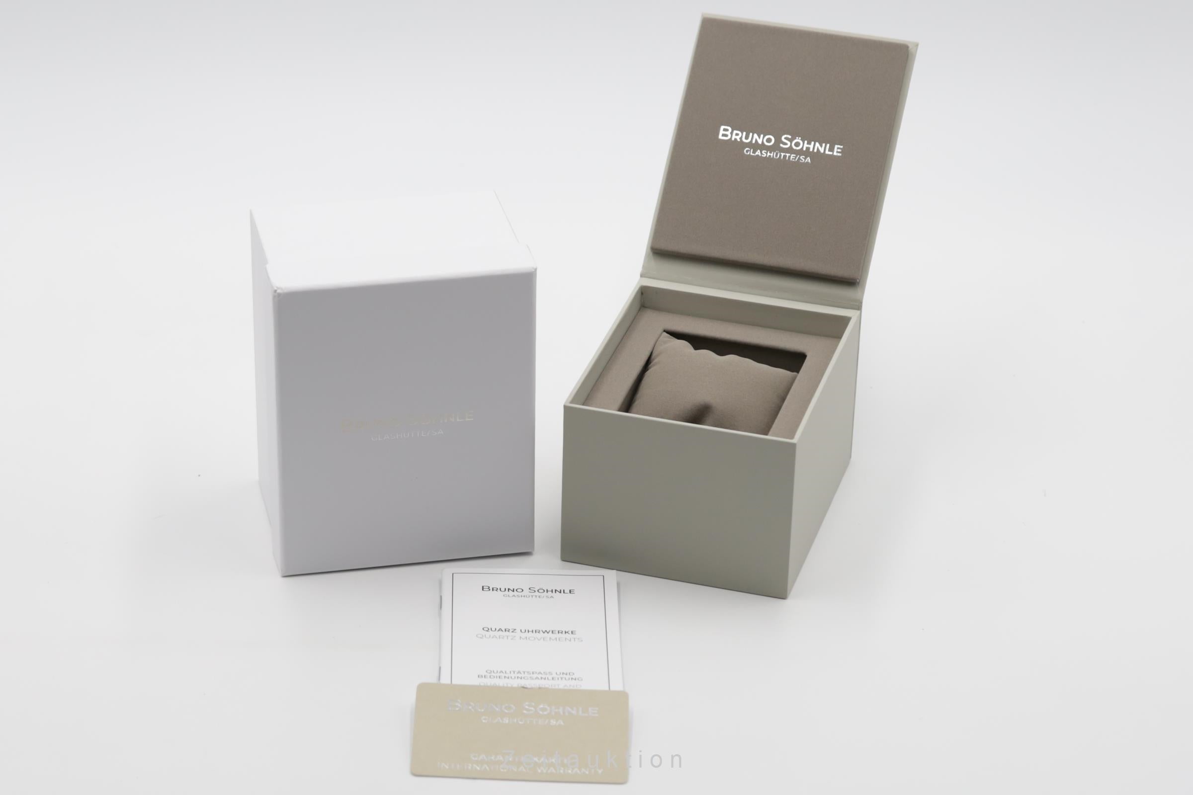 Bruno Söhnle Glashütte Nabucco gilt / steel quartz women's watch 17-33045-137  [2504771]