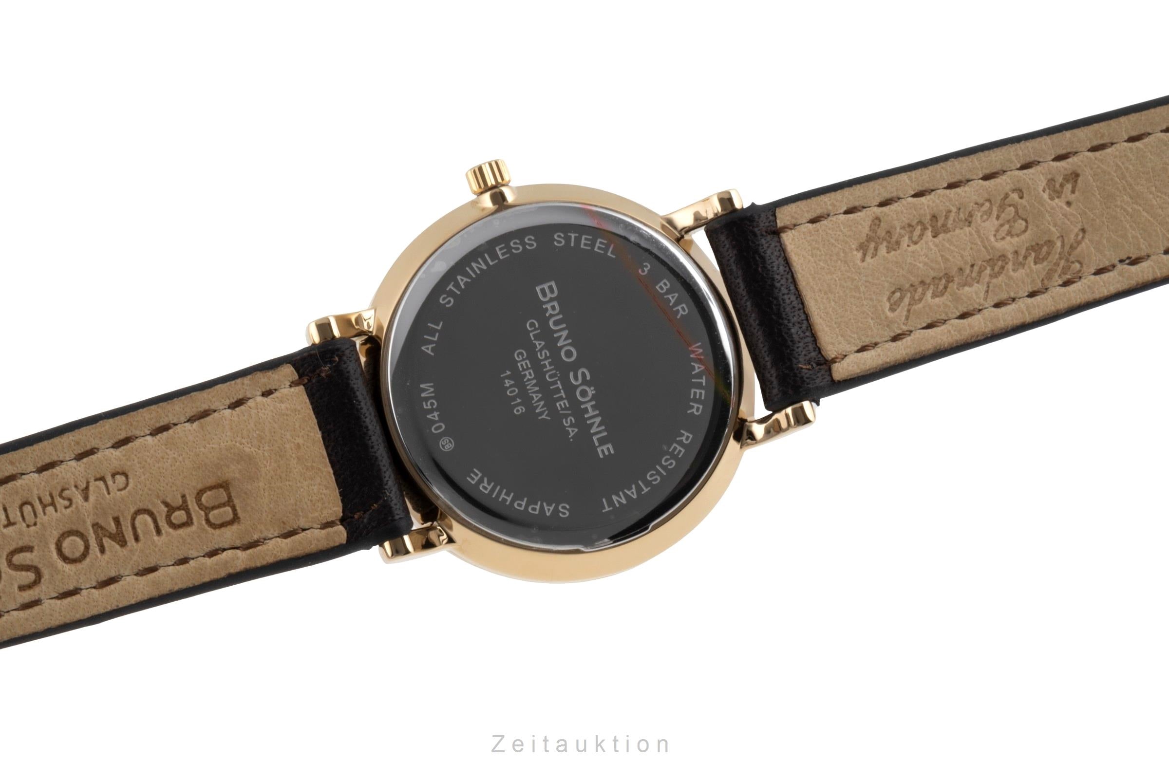 Bruno Söhnle Glashütte Nabucco gilt / steel quartz women's watch 17-33045-137  [2504771]