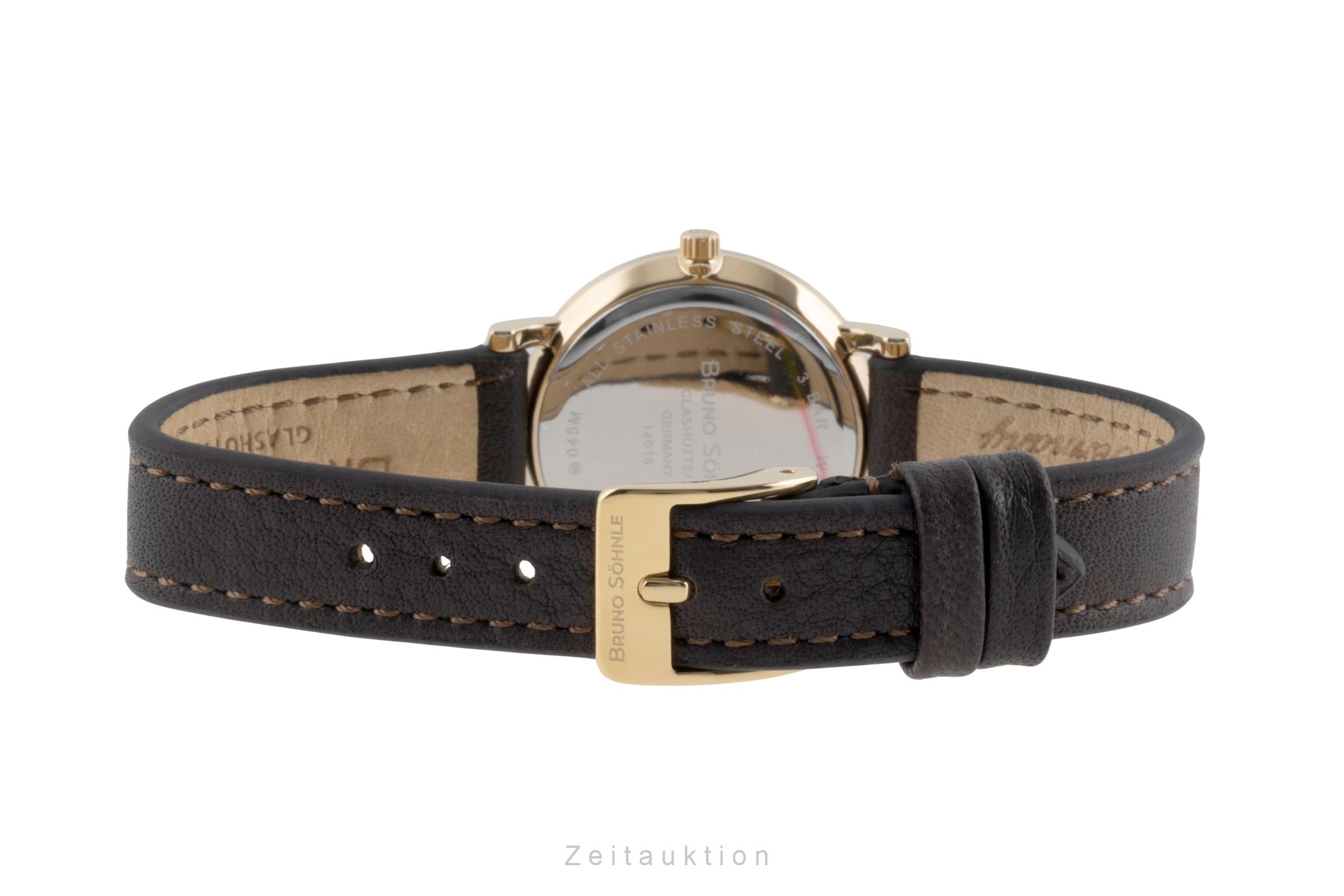 Bruno Söhnle Glashütte Nabucco gilt / steel quartz women's watch 17-33045-137  [2504771]