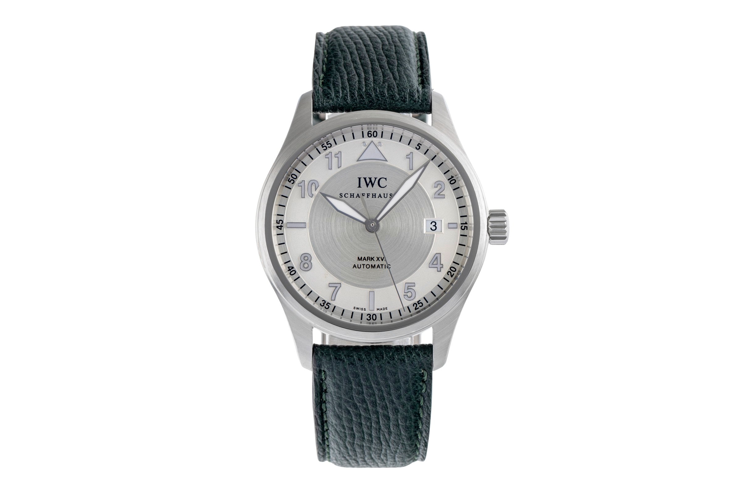 IWC Mark XVI acier automatique montre pour hommes IW325502 LP: 5500EUR  [2504773]