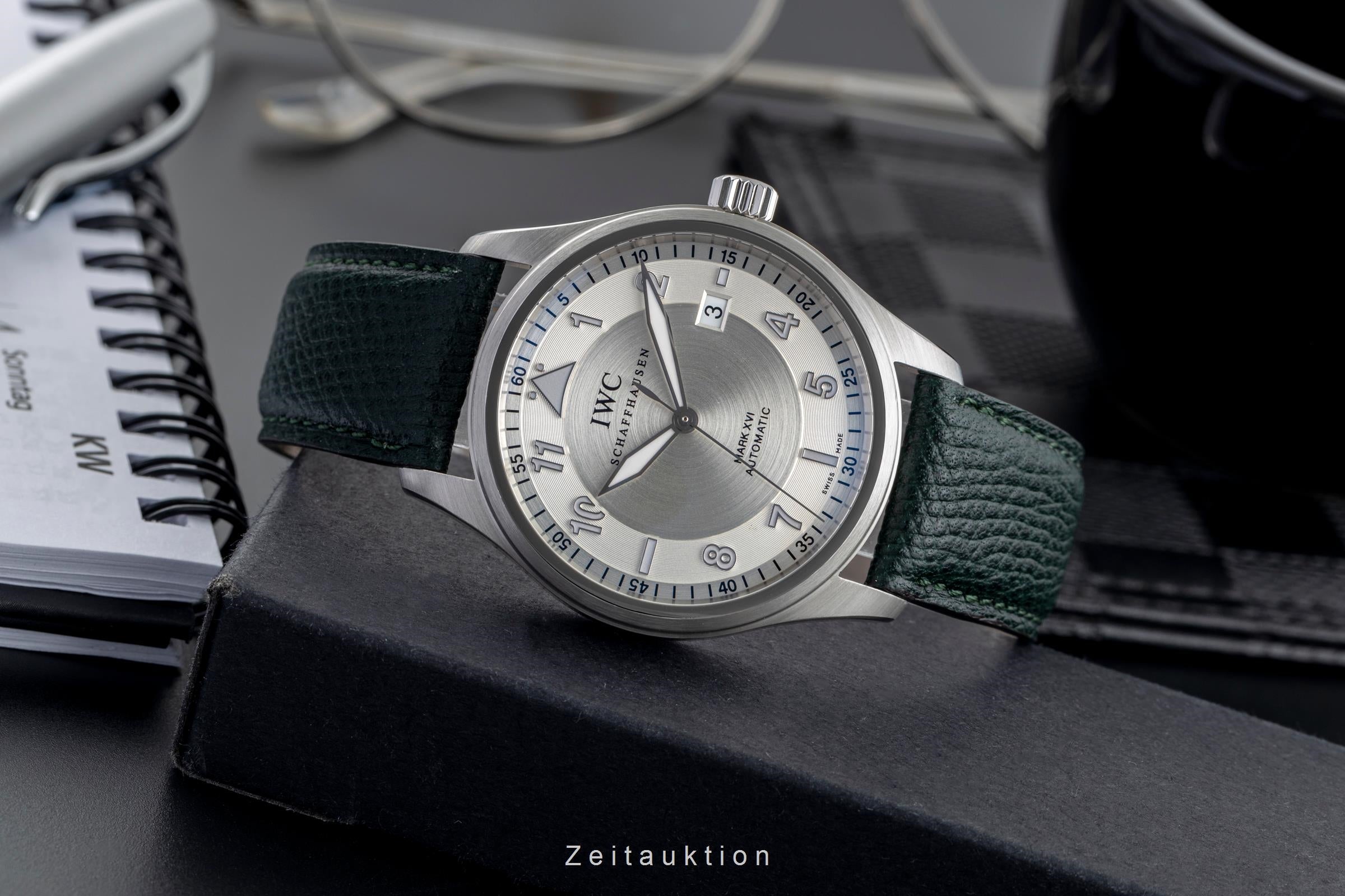 IWC Mark XVI steel automatic men's watch IW325502 LP: 5500EUR  [2504773]