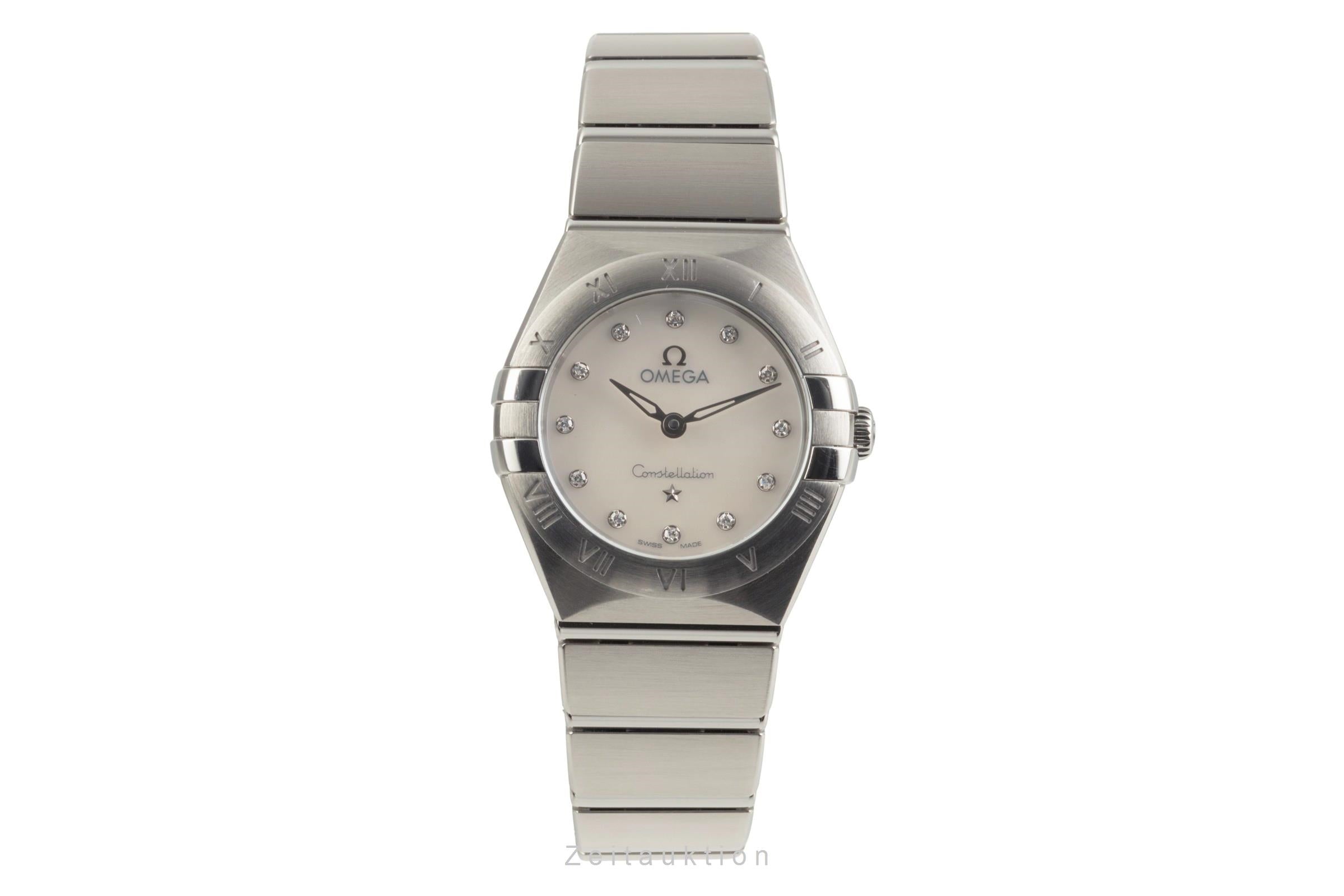 Omega Constellation acciaio quarzo orologio da donna 131.10.25.60.55.001  [2504775]