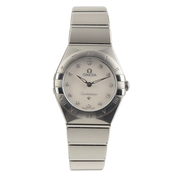 Omega Constellation acciaio quarzo orologio da donna 131.10.25.60.55.001  [2504775]