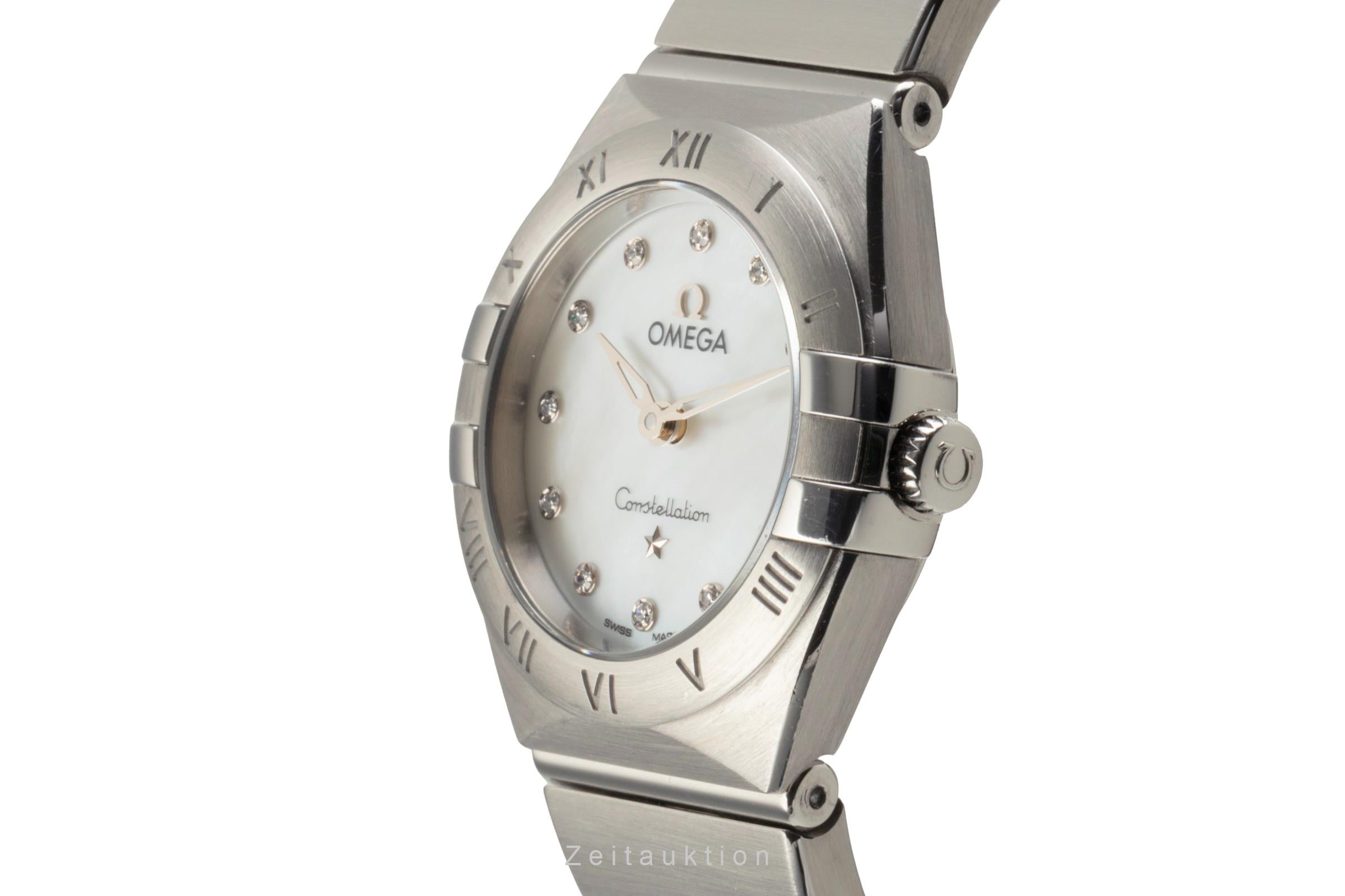 Omega Constellation acciaio quarzo orologio da donna 131.10.25.60.55.001  [2504775]