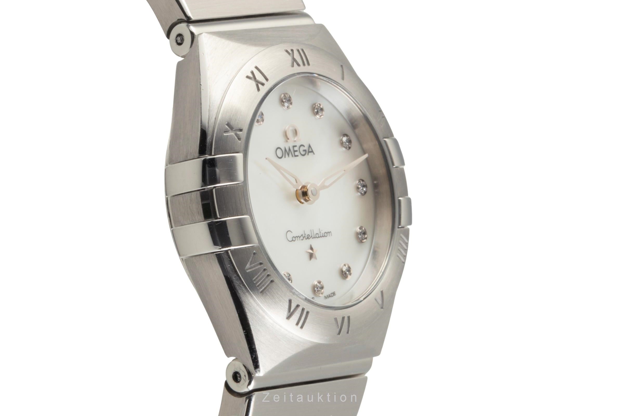 Omega Constellation acciaio quarzo orologio da donna 131.10.25.60.55.001  [2504775]