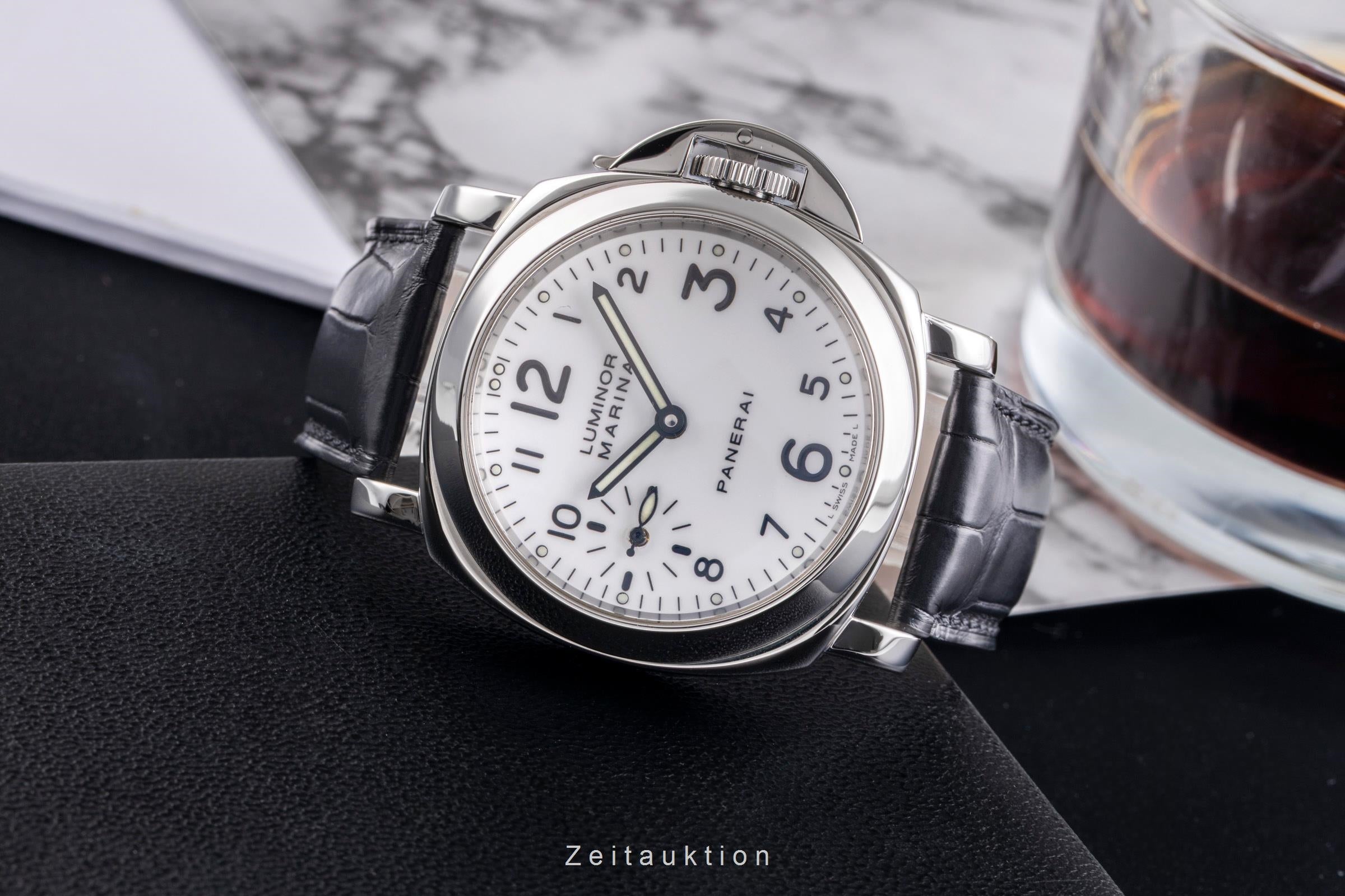 Panerai Luminor Marina steel manual winding men's watch PAM0003  [2504778]